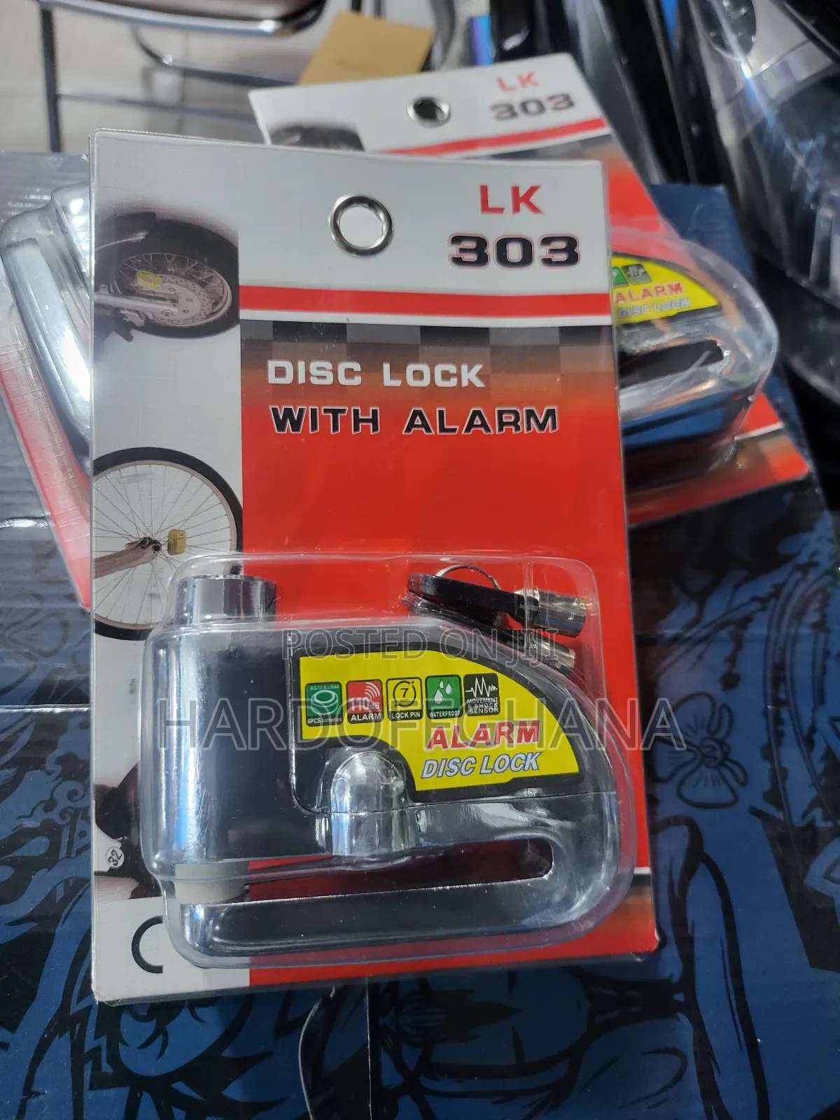 Mmotorcycle Disc Lock