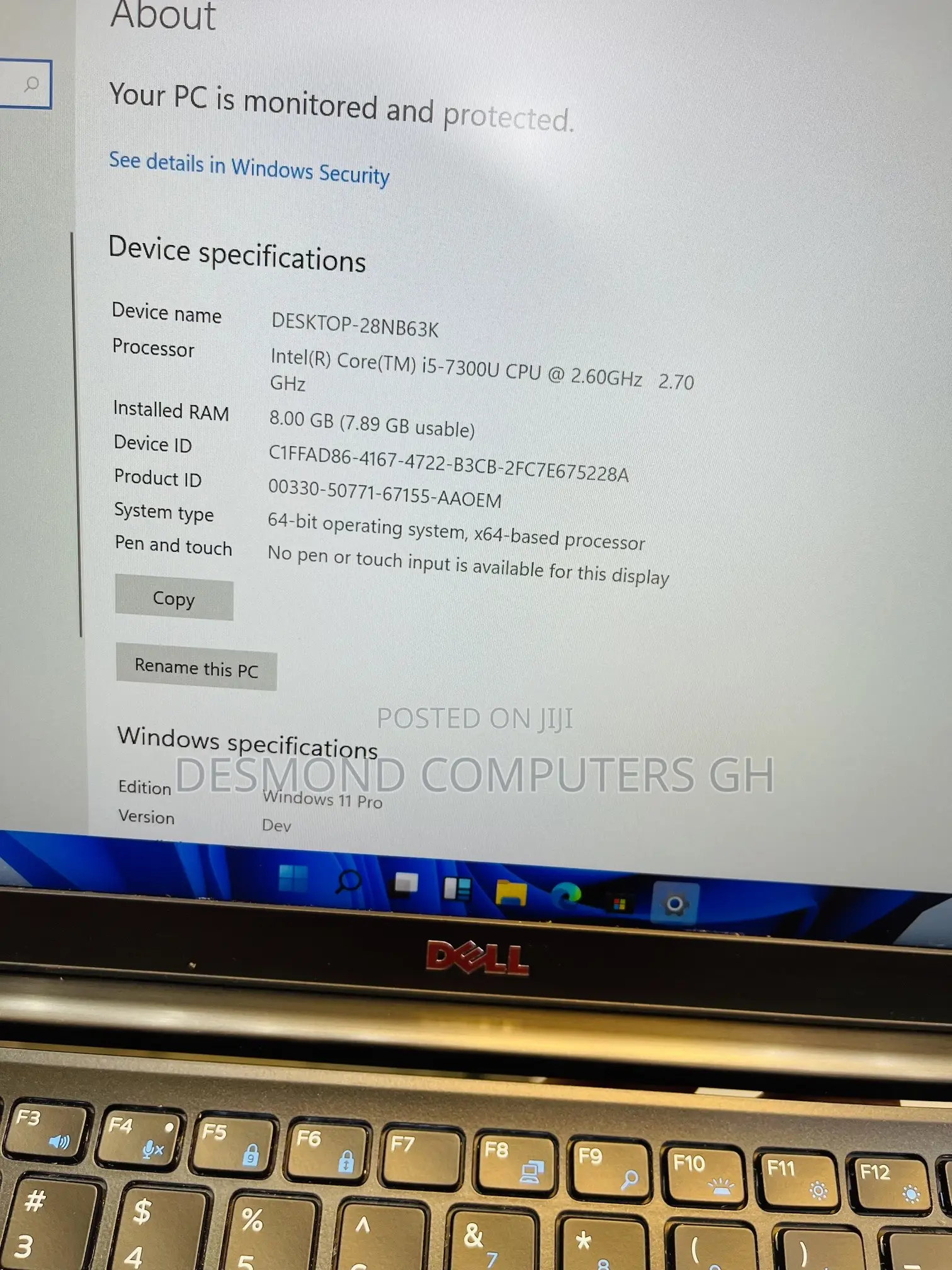 Laptop Dell Latitude 7480 8GB Intel Core i5 SSD 256GB