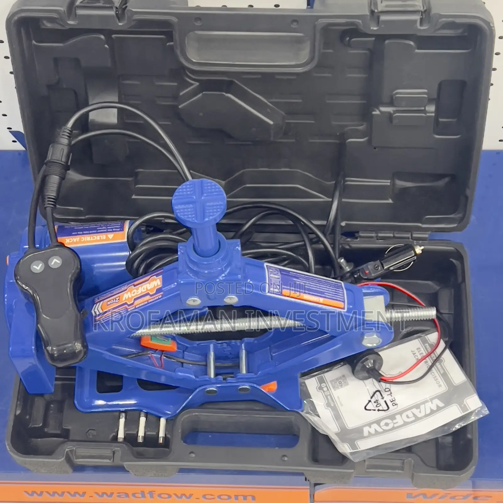 Wadfow Electric Scissor Car Jack