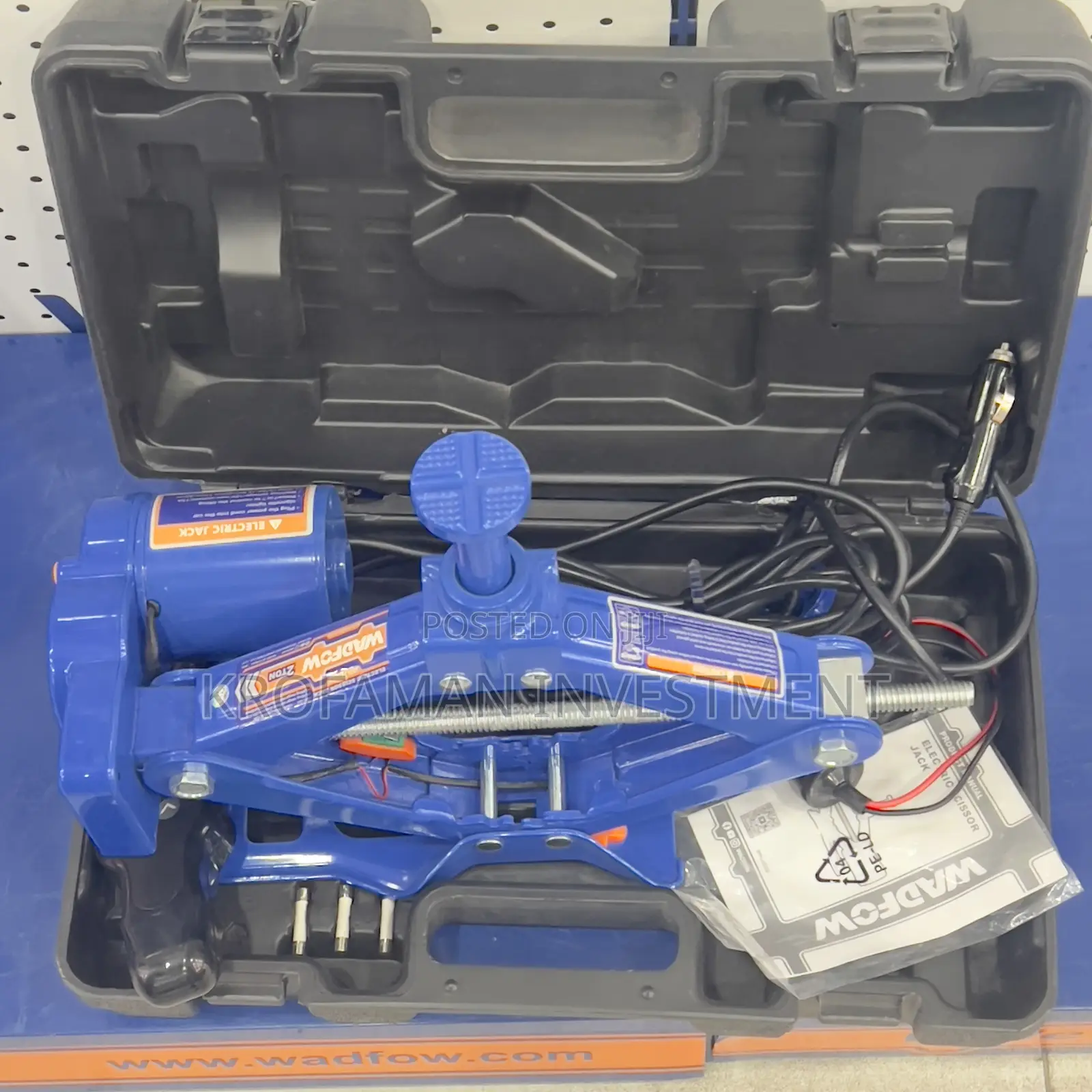 Wadfow Electric Scissor Car Jack