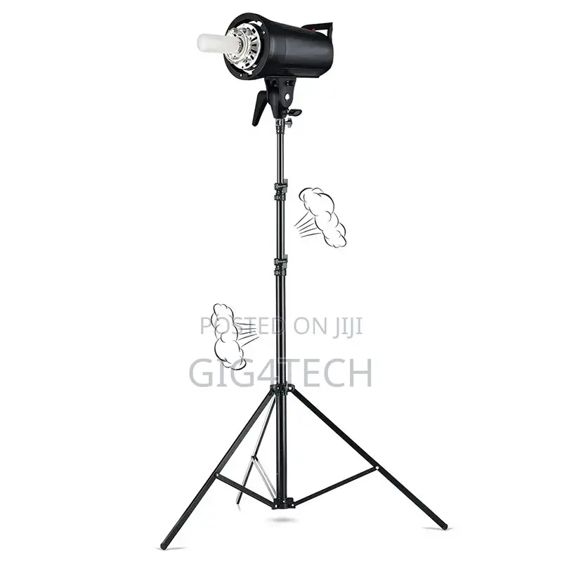 Triopo Heavy Duty Studio Light Stand D280-Black
