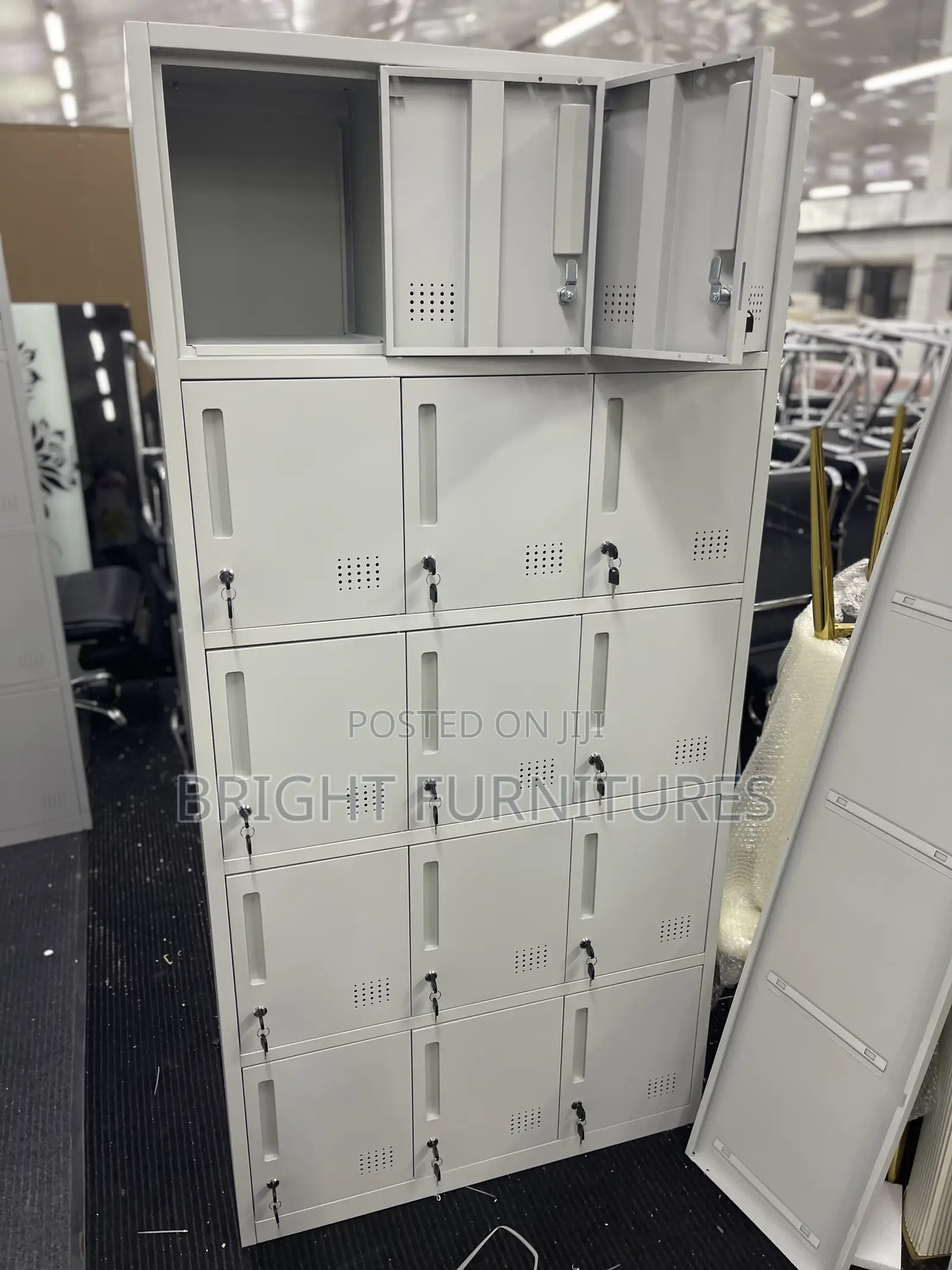 15 Lockers Office Cabinets