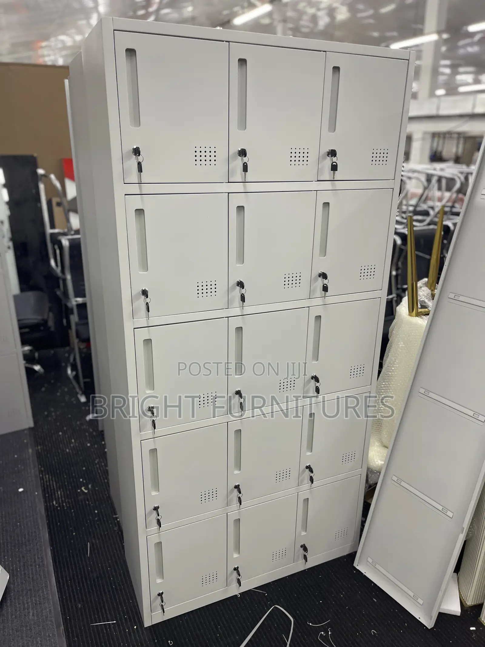 15 Lockers Office Cabinets