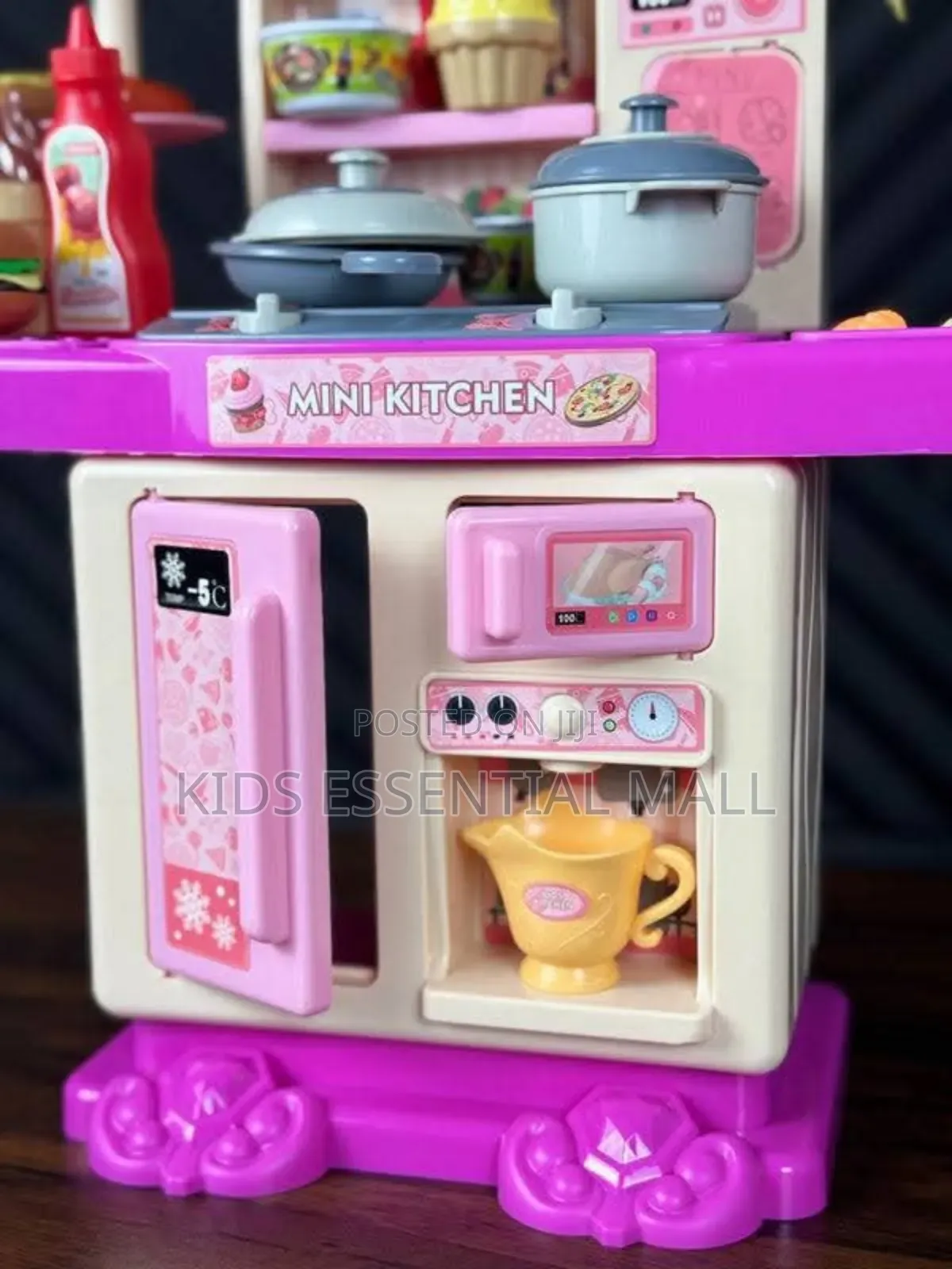 Kitchen Set for Kids and It Battery Operated