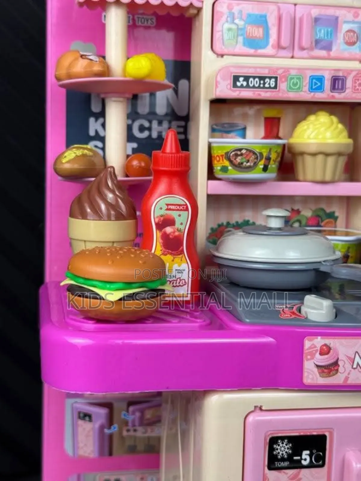 Kitchen Set for Kids and It Battery Operated
