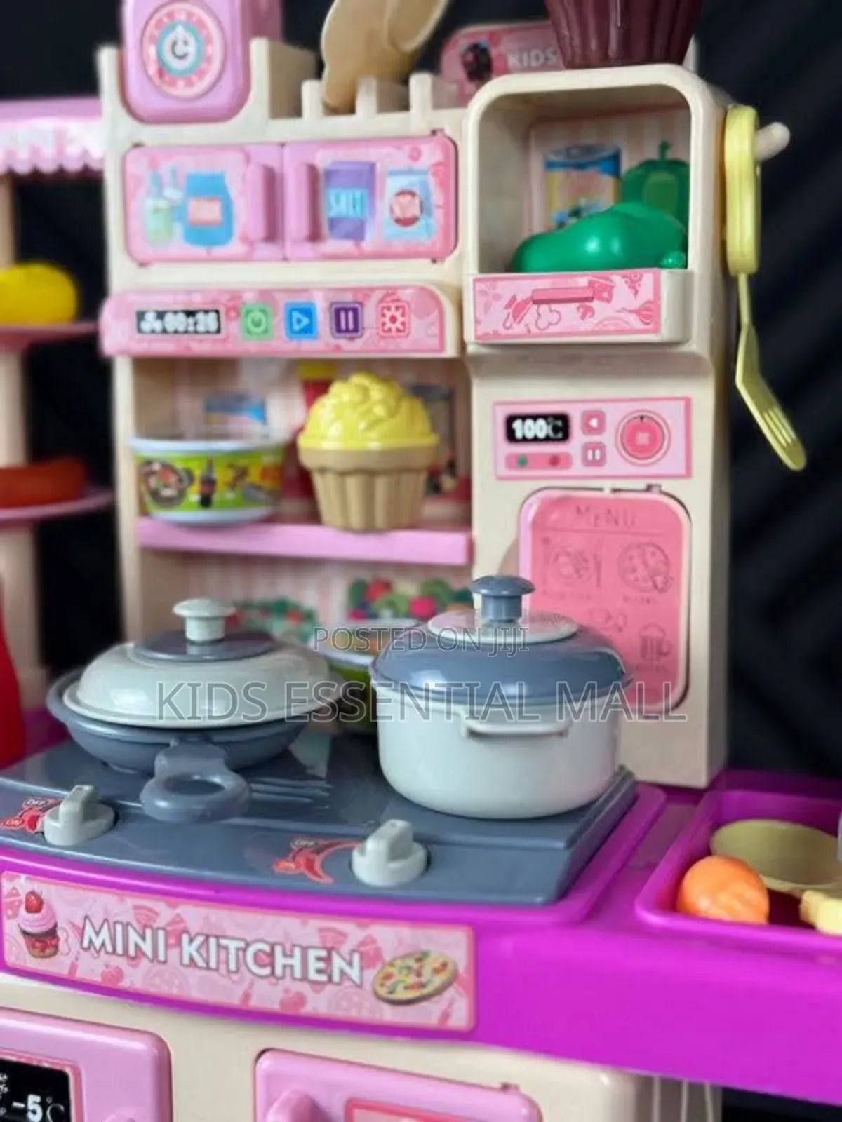 Kitchen Set for Kids and It Battery Operated