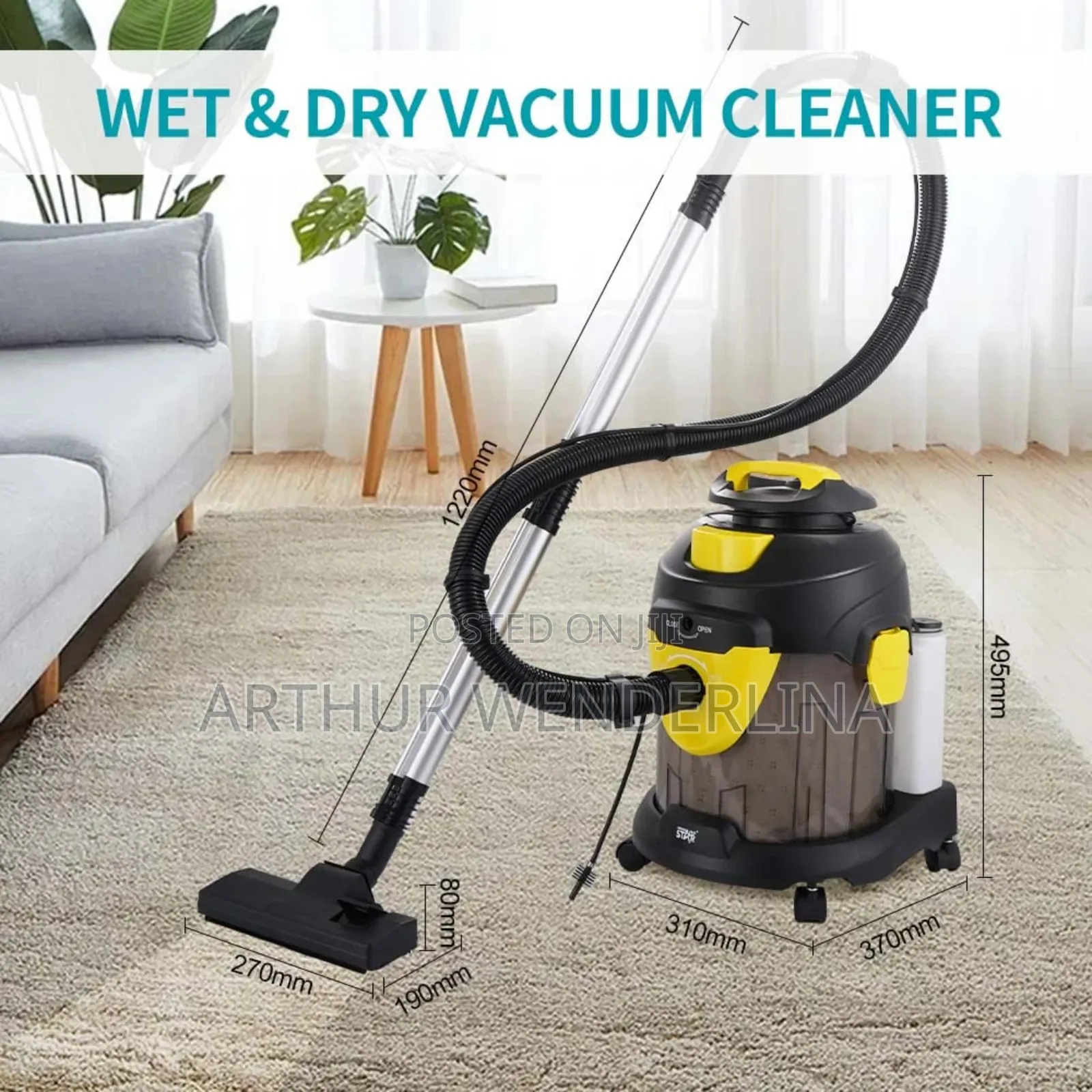 Star Winning Wet and Dry Cleaning Vacuu Cleaner