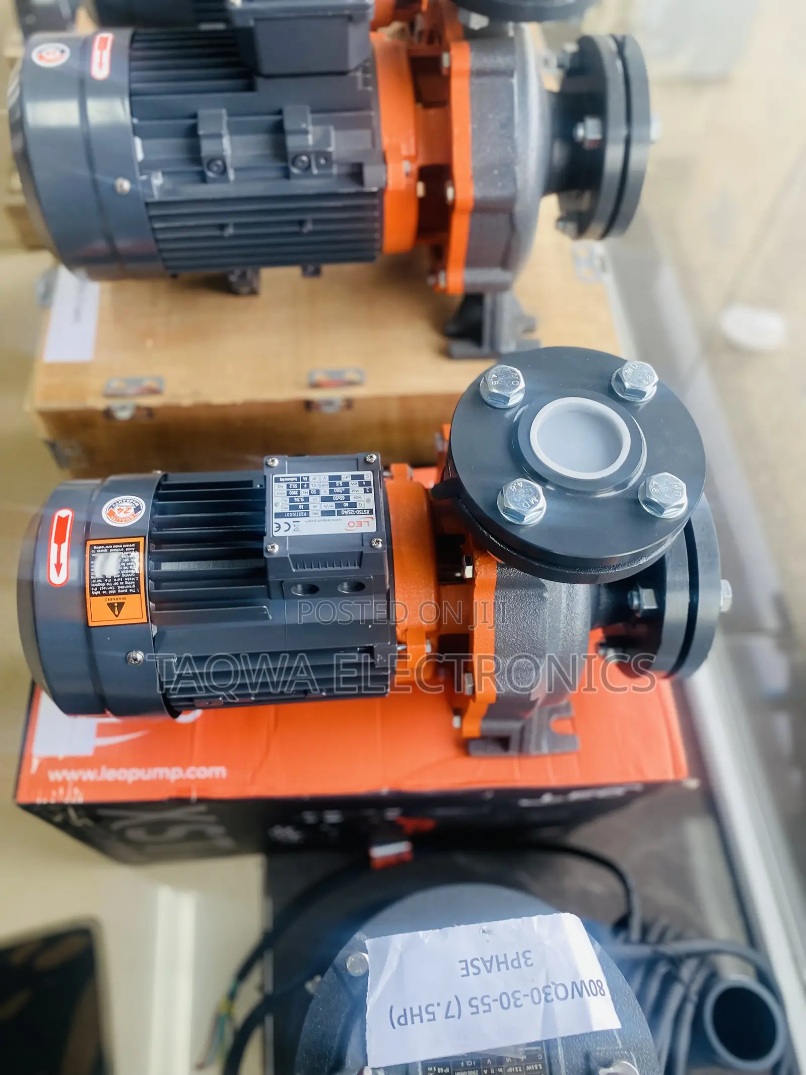 Electric _centrifugal Leo 5.5 Hp Water Pump