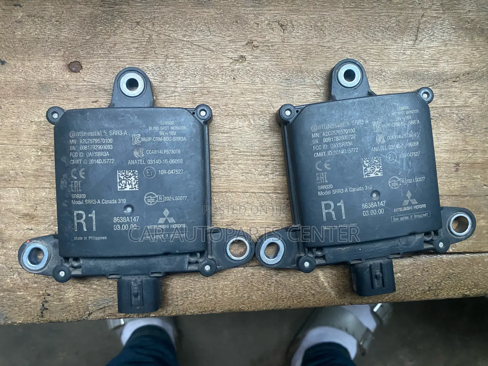 Mitsubishi Outlander Eclipse Cross Blindspot Sensors Pair