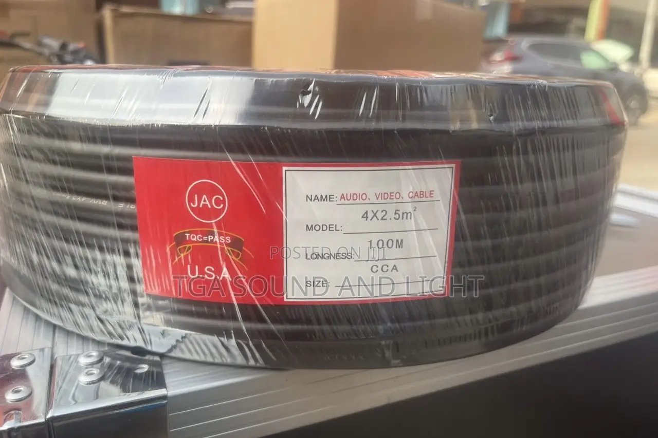 4-in-1 Speaker Cable - 100 Meters