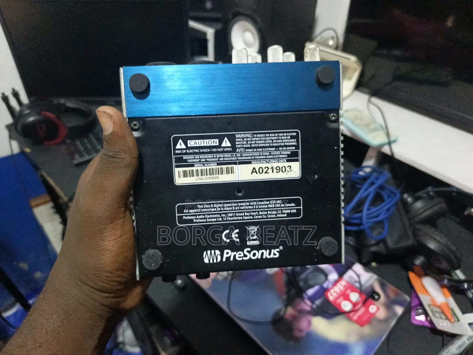 Presonus Audiobox 96 Soundcard ( Studio Audio Interface)