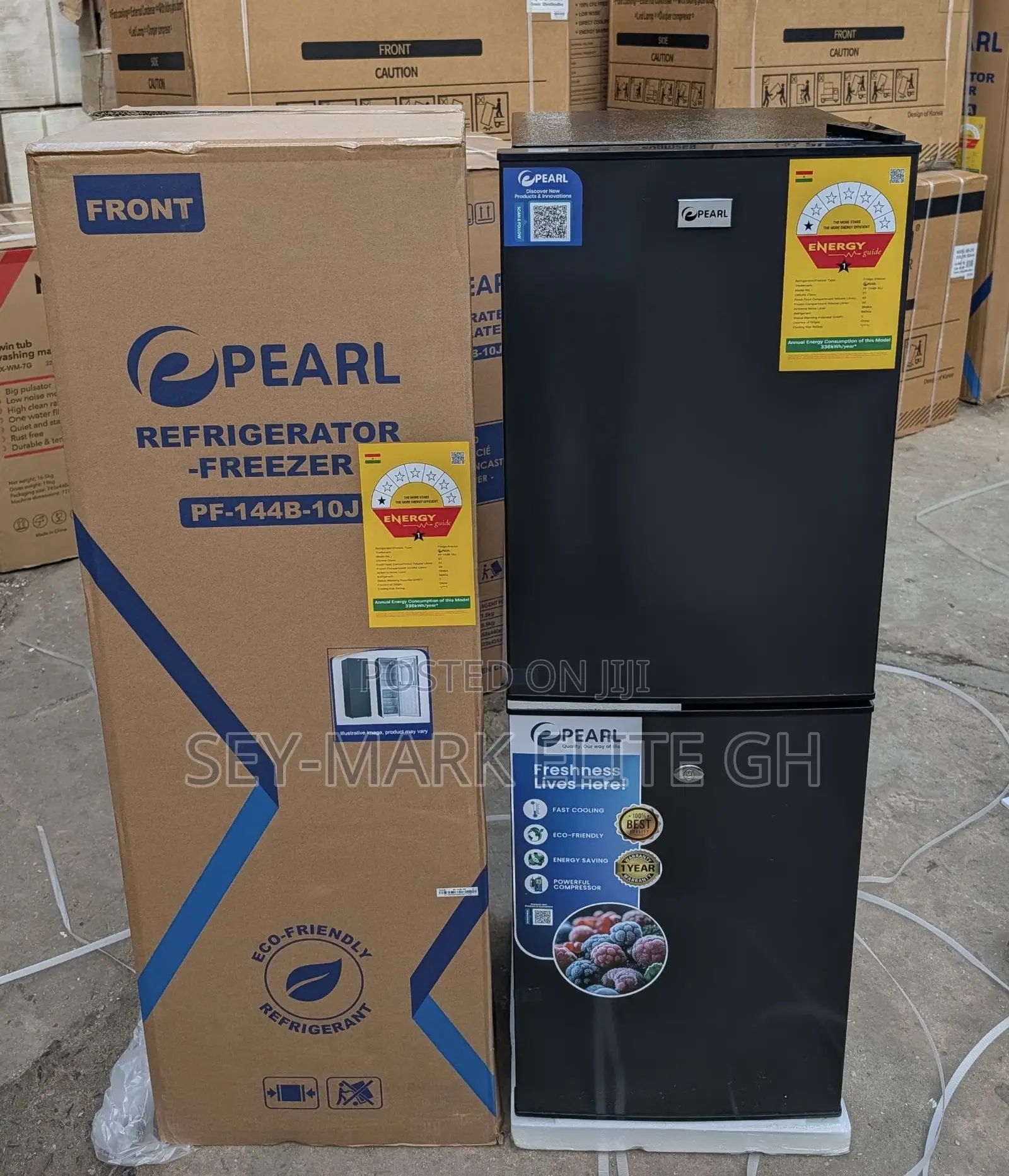 102 Liters Pearl Double Door Refrigerator