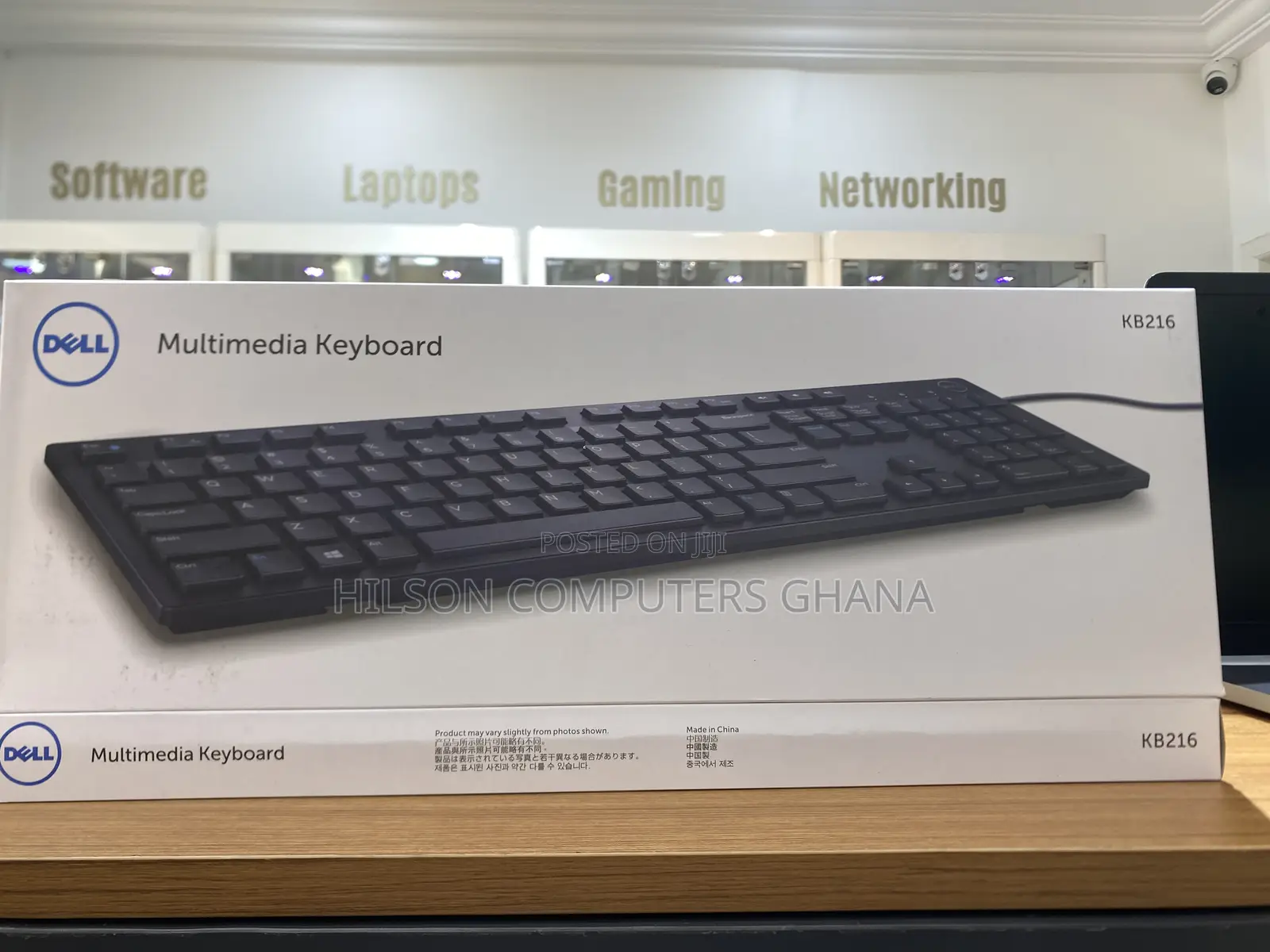 Dell Kb216 Wired Multimedia Usb Keyboard – Black