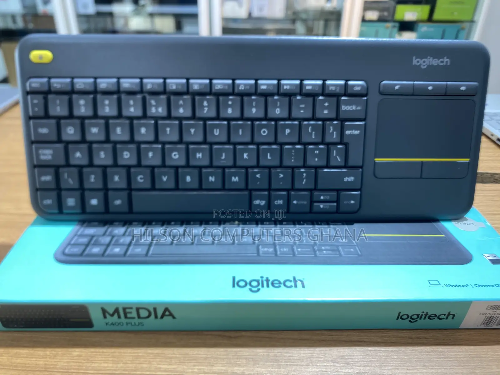 Logitech Plus Wireless Keyboard With Touchpad