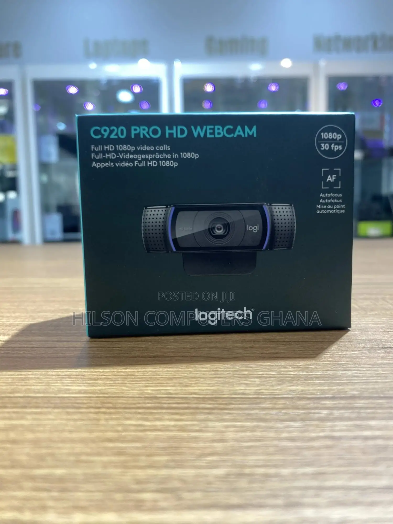 Logitech C920 Pro Hd 1080p Stream Webcam