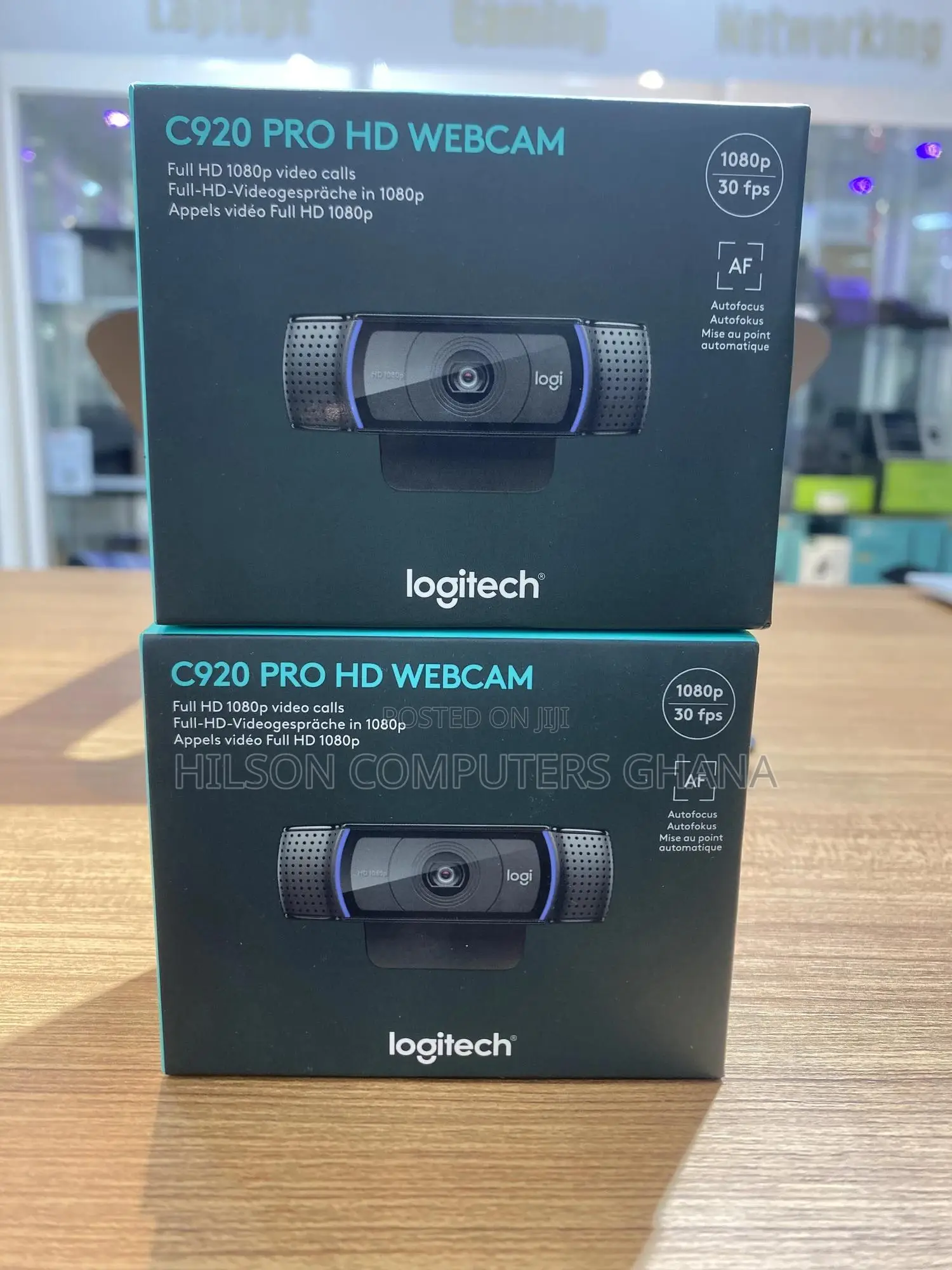 Logitech C920 Pro Hd 1080p Stream Webcam