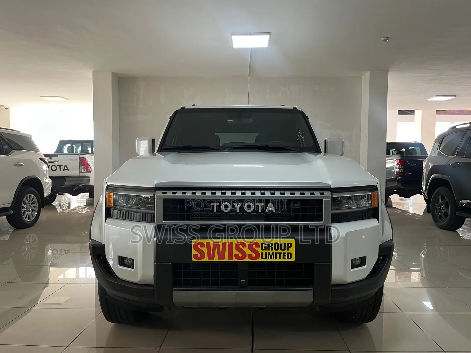 New Toyota Land Cruiser Prado 2025 White