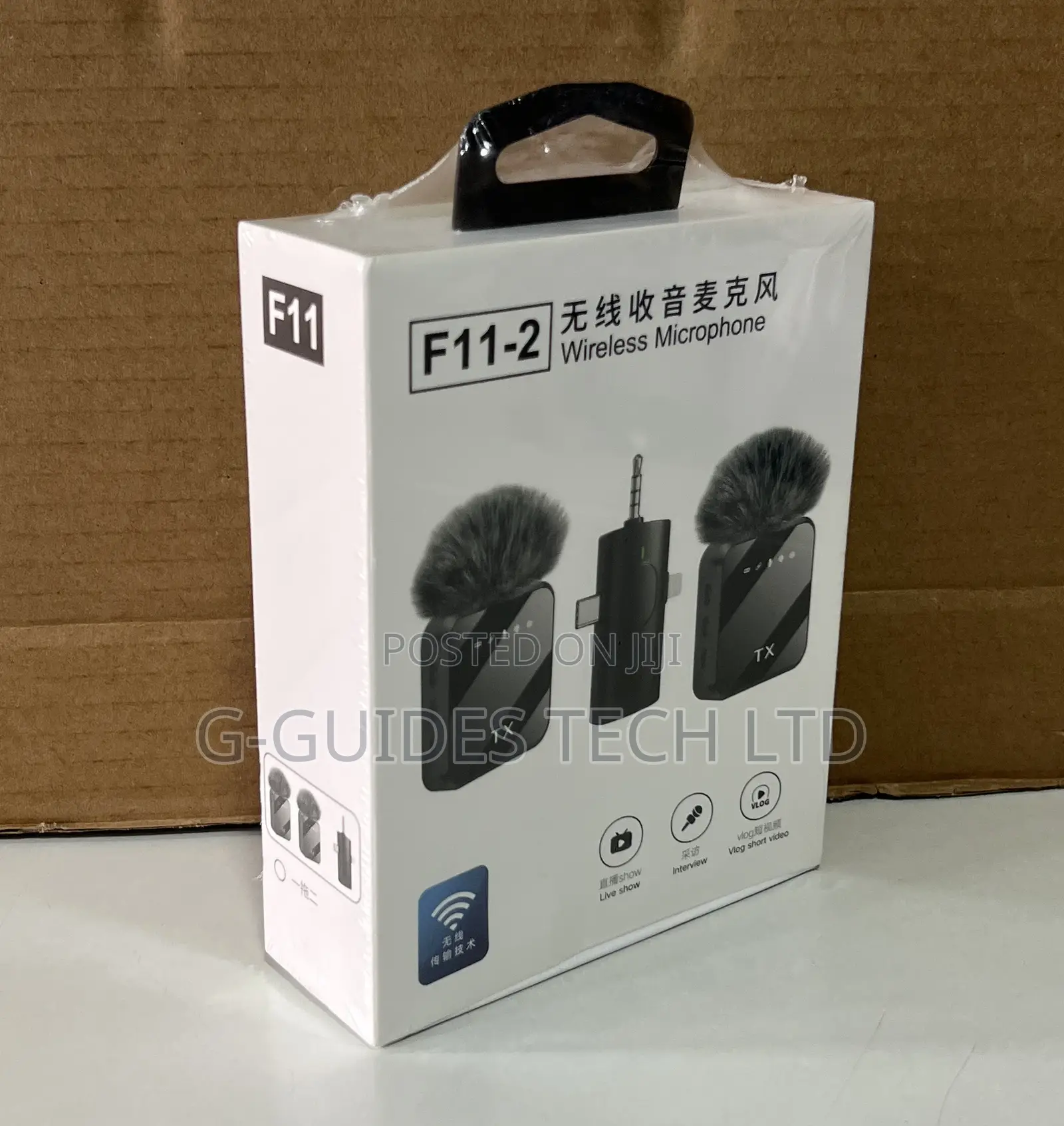 F11-2 Wireless Microphone, 3-in-1 Universal Wireless Microphone