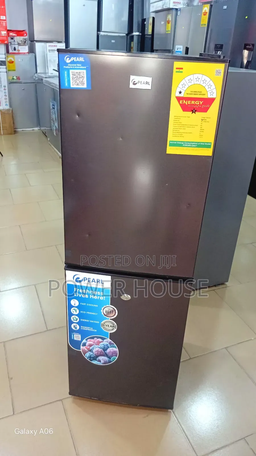 Small Size Pearl Refrigerator With Freezer 102 Liters