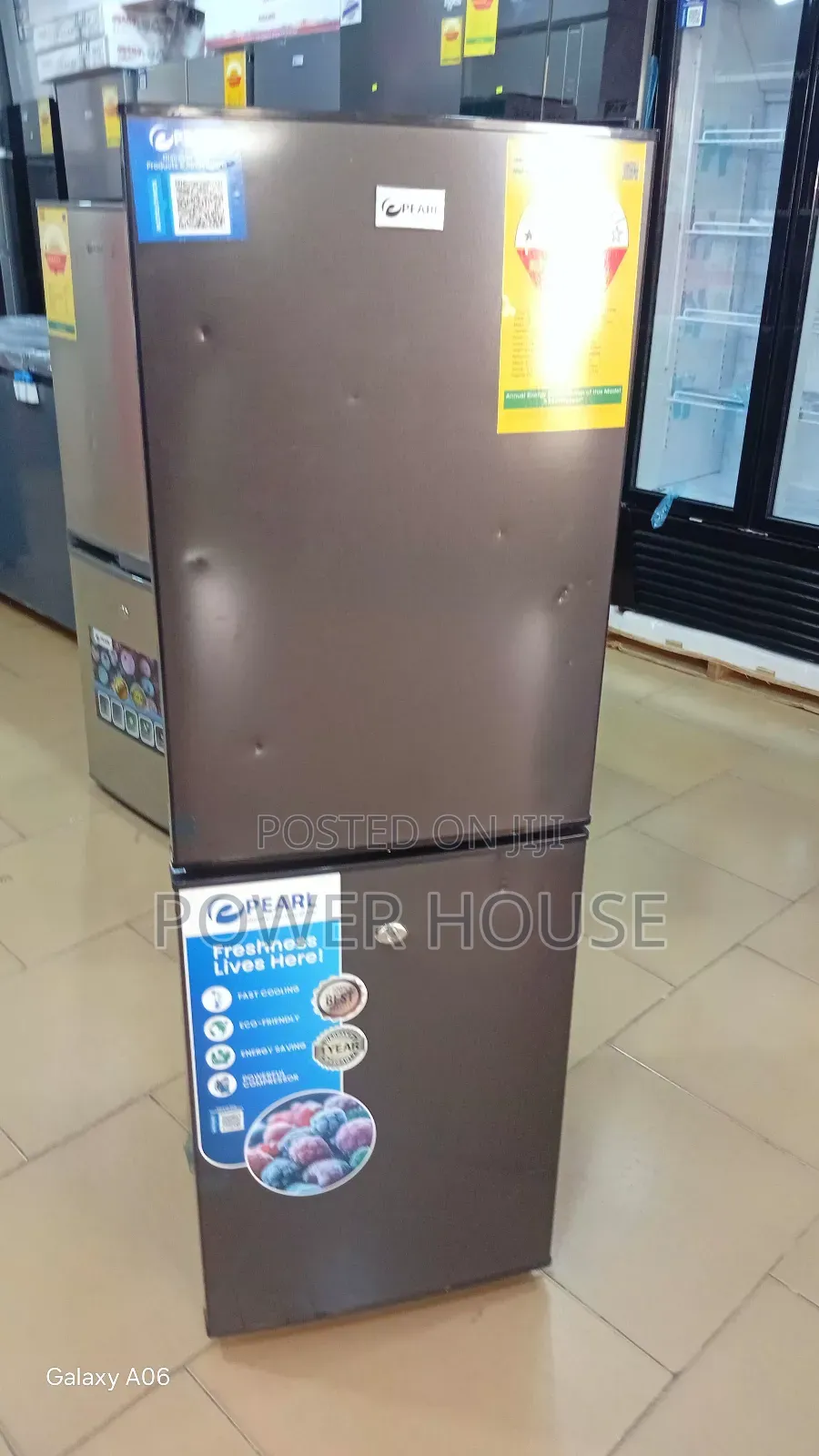 Pearl 102l Single Door Fridge Freezer for Home