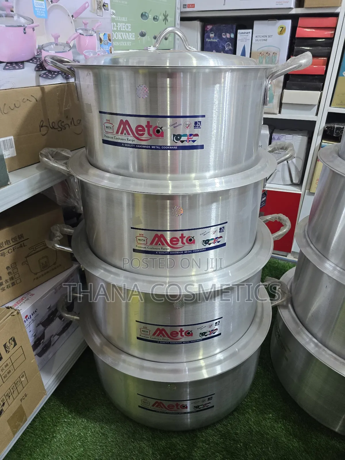 Meta Saucepans (80liters 54liters 48liters 36liters