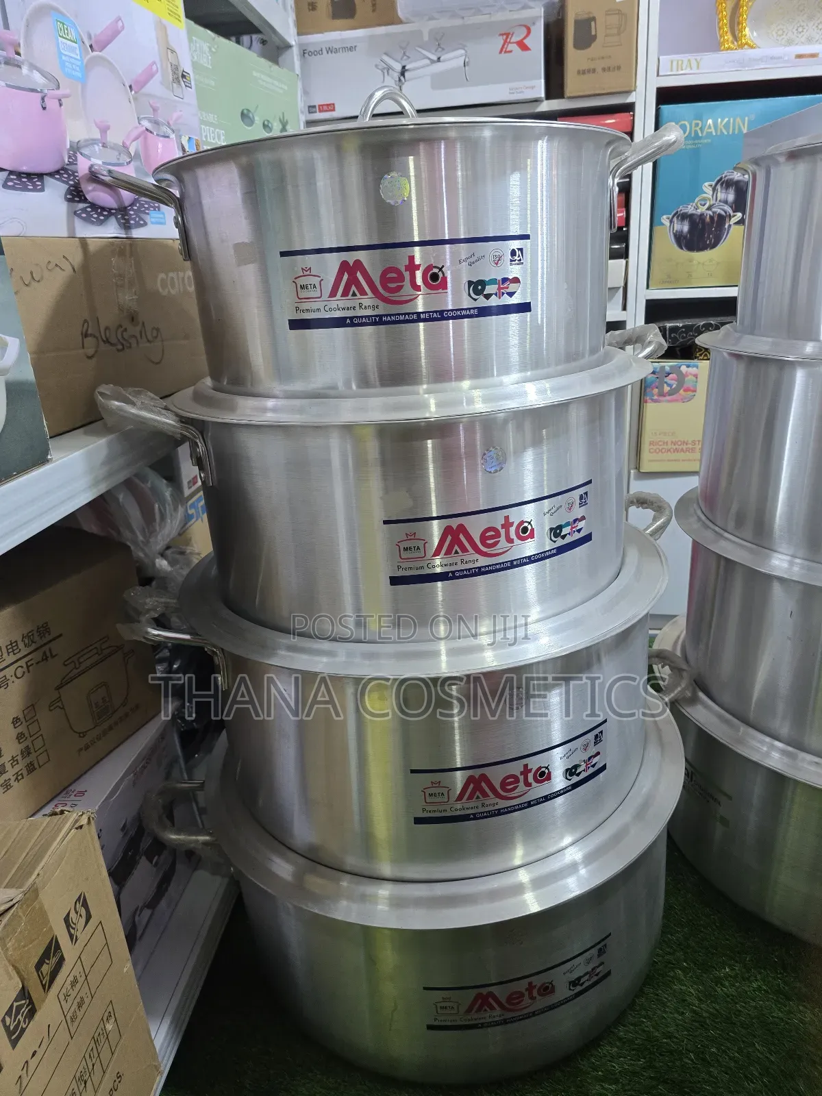 Meta Saucepans (80liters 54liters 48liters 36liters
