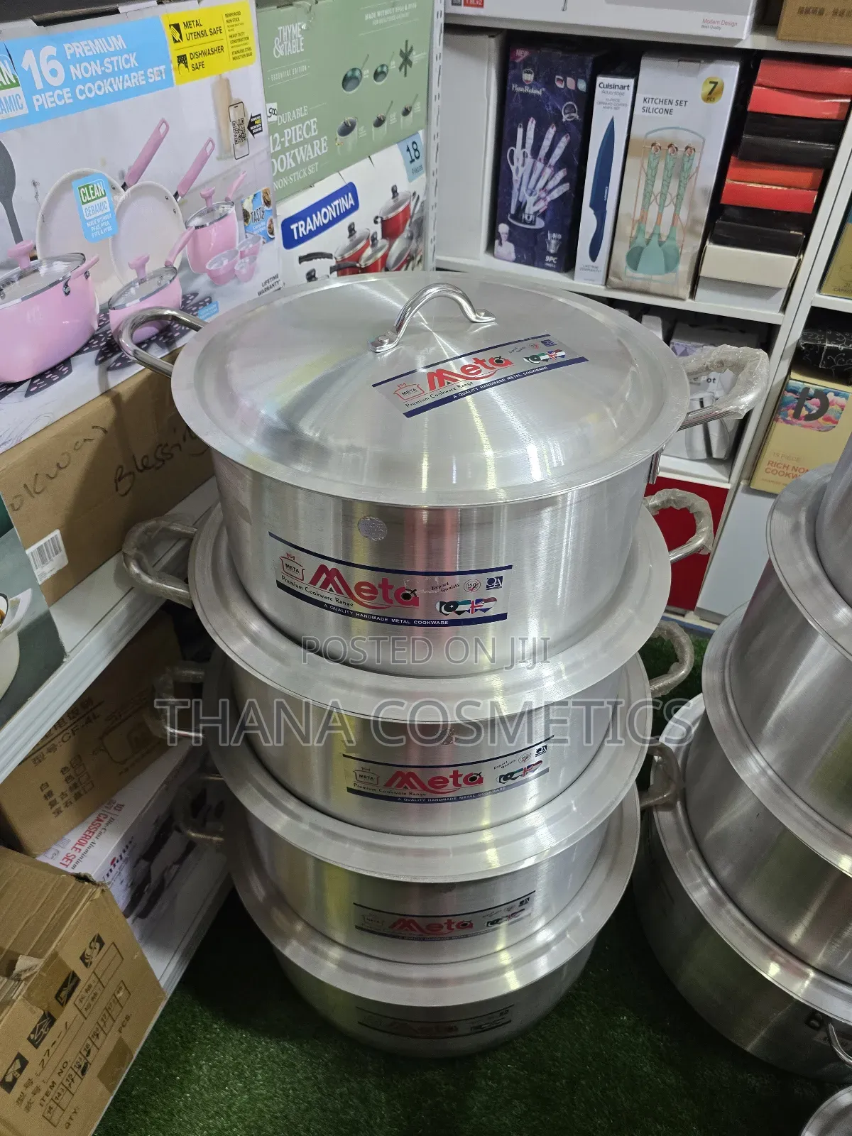 Meta Saucepans (80liters 54liters 48liters 36liters