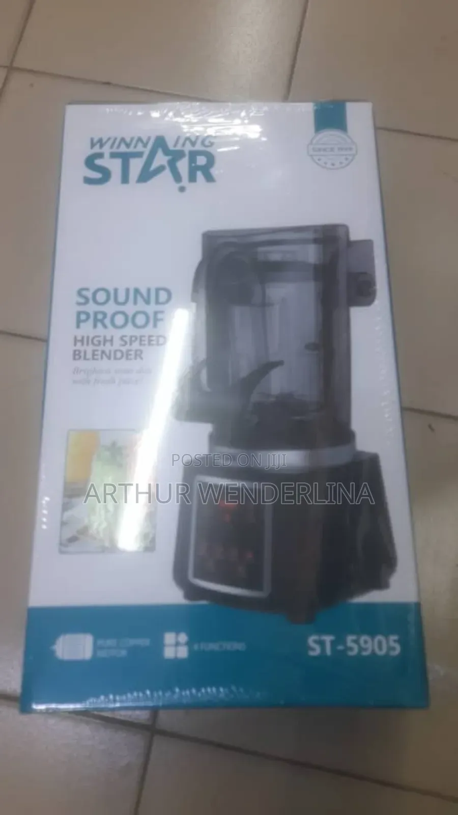 Star Winning Sound Proof High Speed Blender