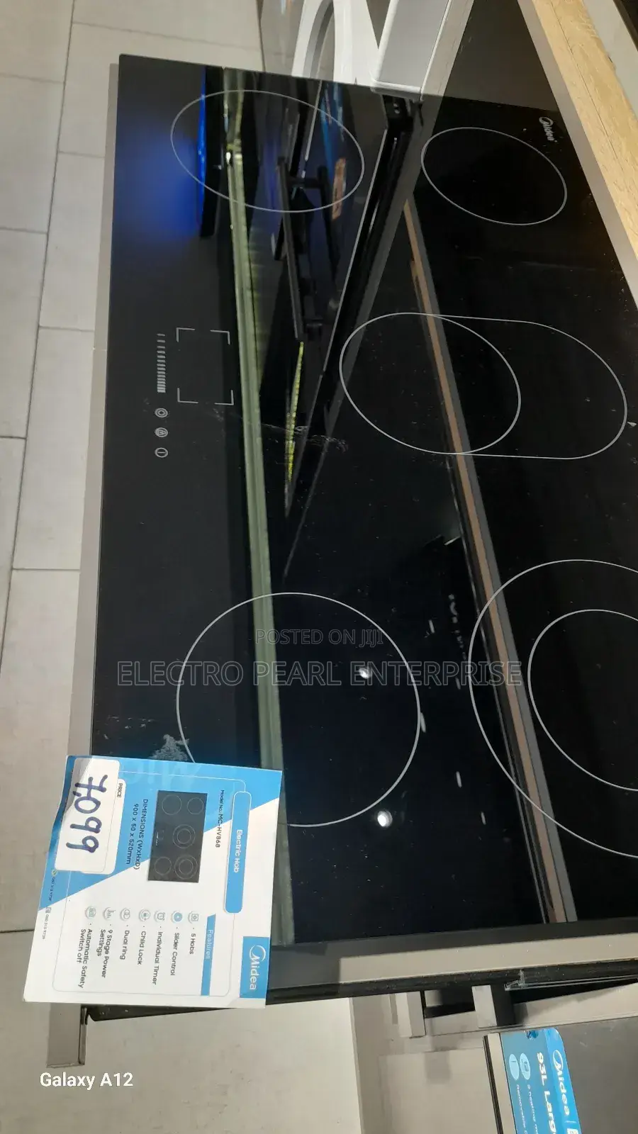 Midea 90cm Five Electric Hob