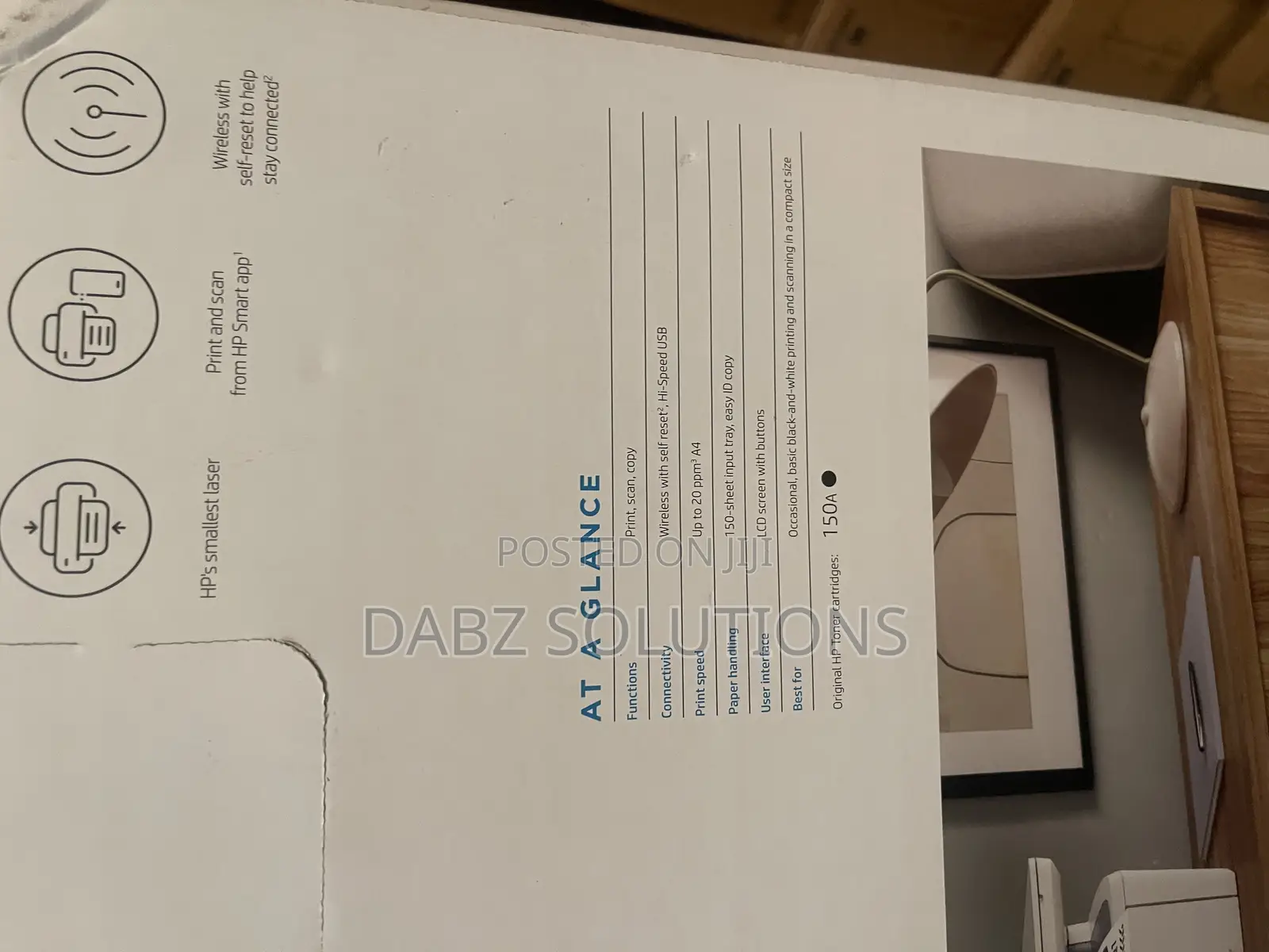 Hp Laserjet MFP 141w Printer