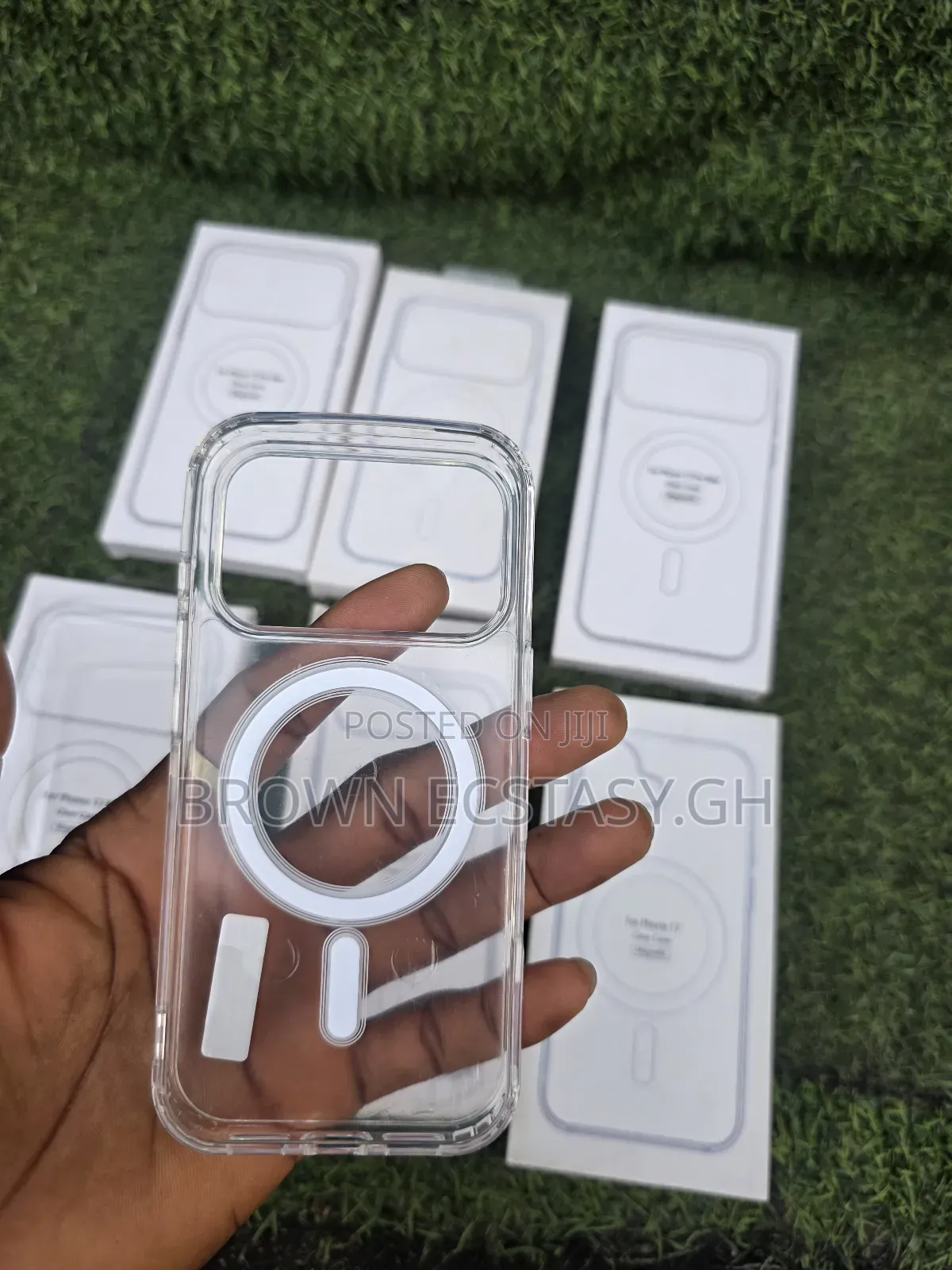 iPhone 17/17 Air/17 Pro/17 Pro Max Transparent Magsafe Case