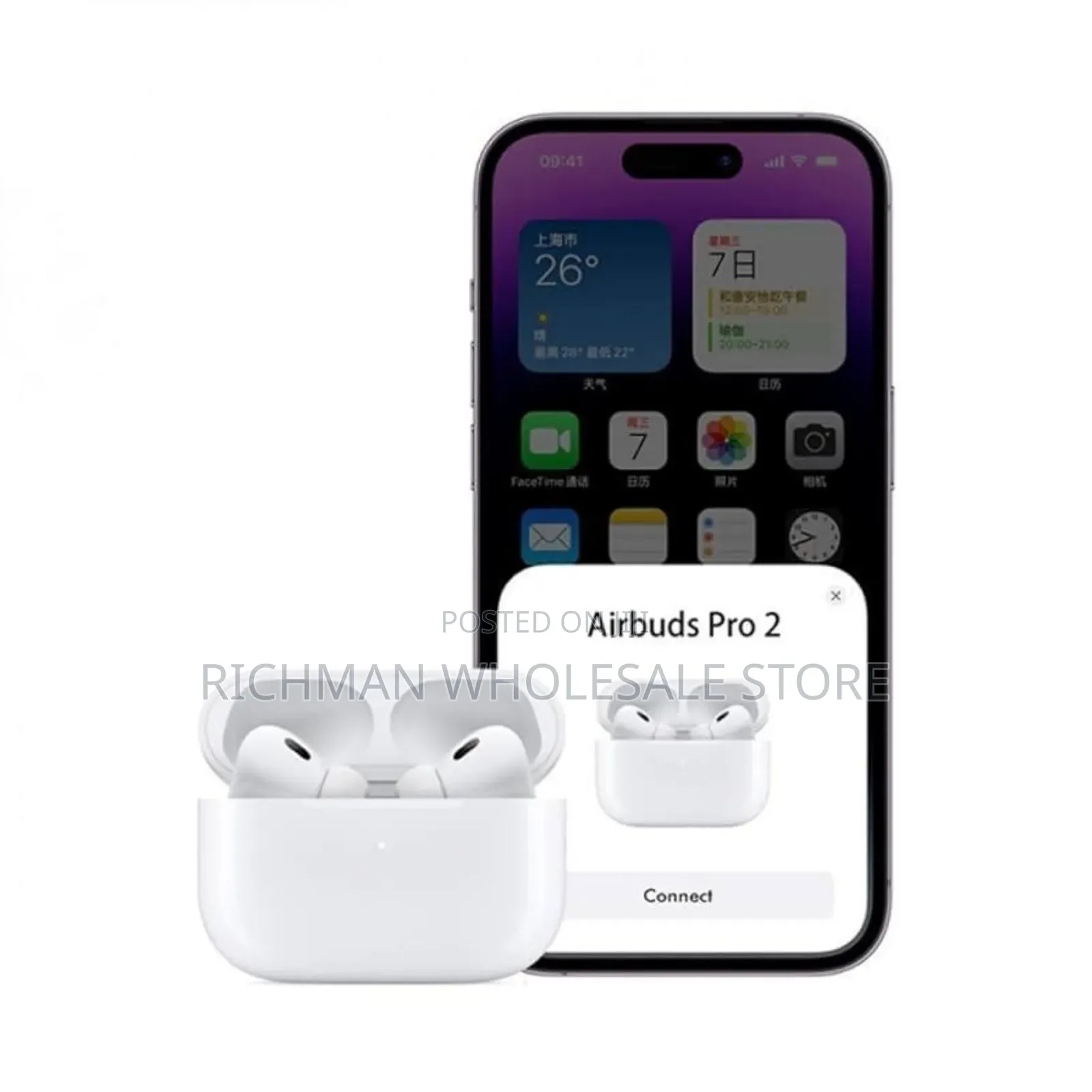 Original Airpods Pro 2nd Generation Earbuds With Wireless Charging
