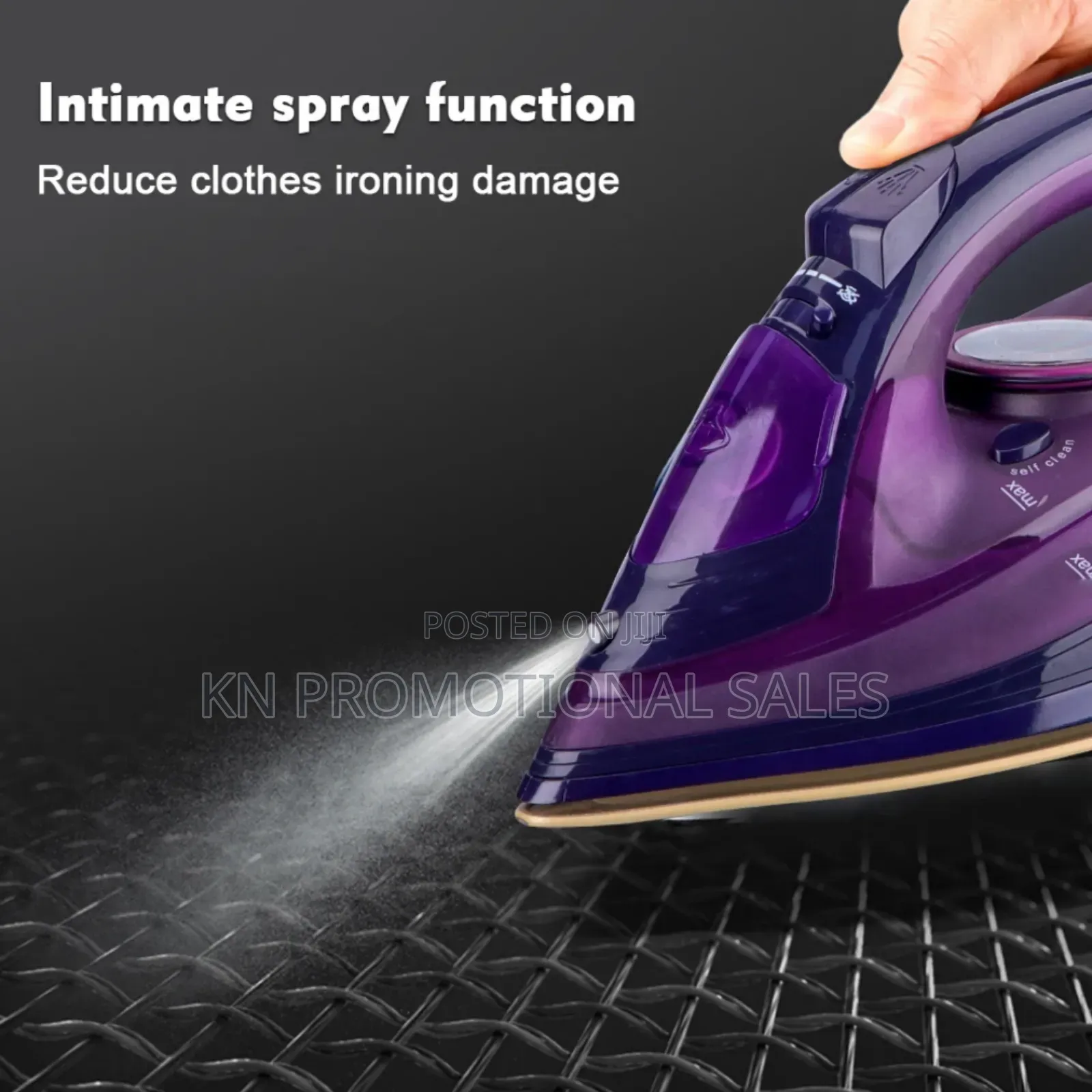 Electric Steam Iron - Cordless Model