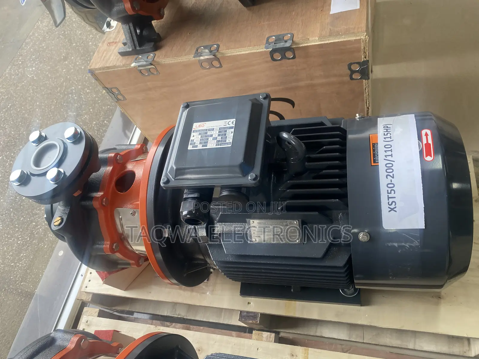 Industrial Leo 15hp Centrifugal Water Pump