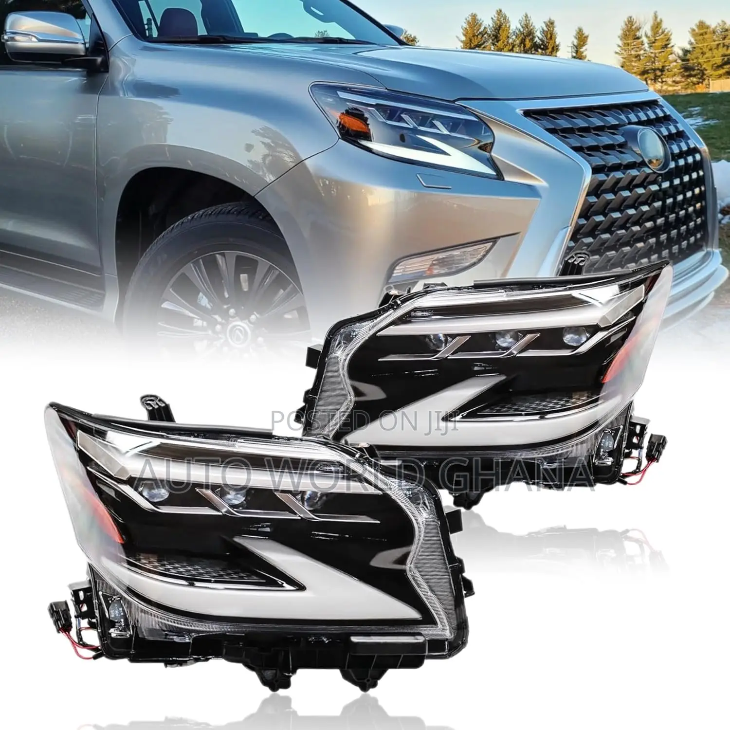 Lexus Gx460 Headlight 2014 2015 2016 2017 2018 2019 2020 Headlamps