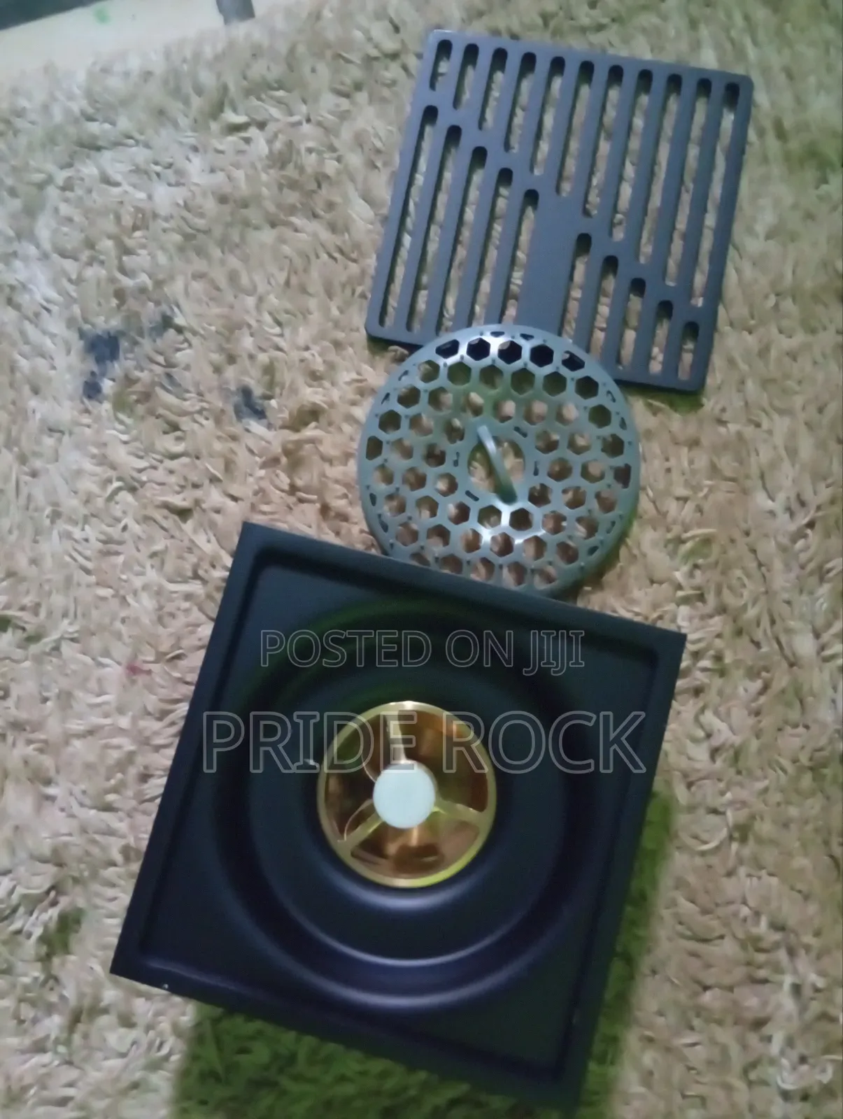 Quality Anti Smell, Metal Floor Drain, Drainer Black