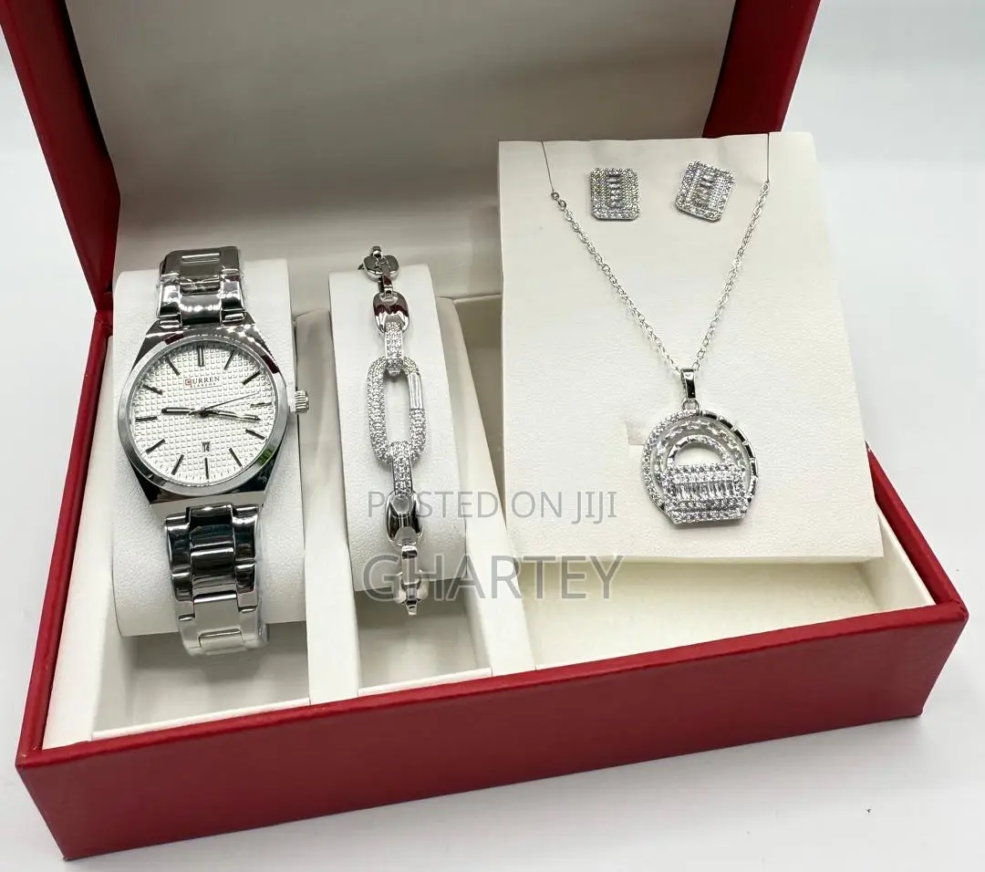 Lovely Silver Luxury Ladies Set