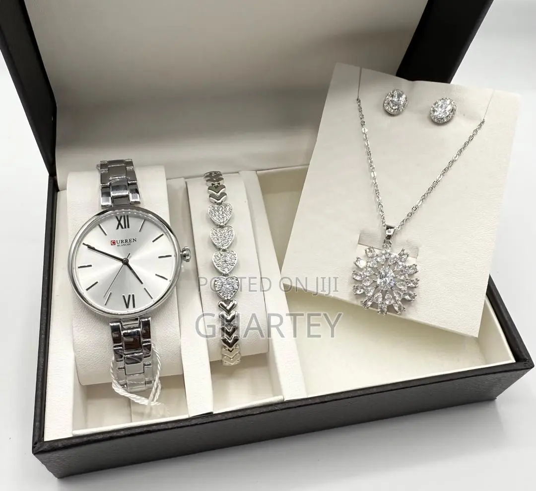 Lovely Silver Luxury Ladies Set