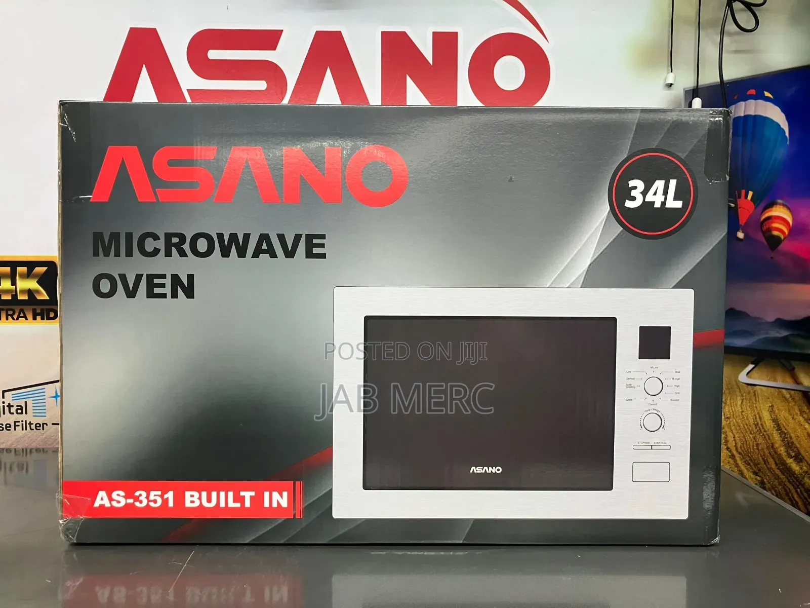 34l Promo Stainless Steel Built-in Microwave 25l With Grill Function