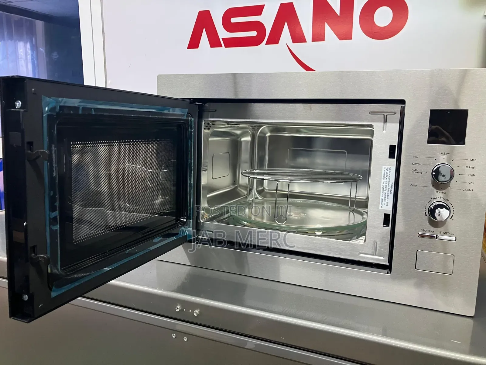 34l Promo Stainless Steel Built-in Microwave 25l With Grill Function
