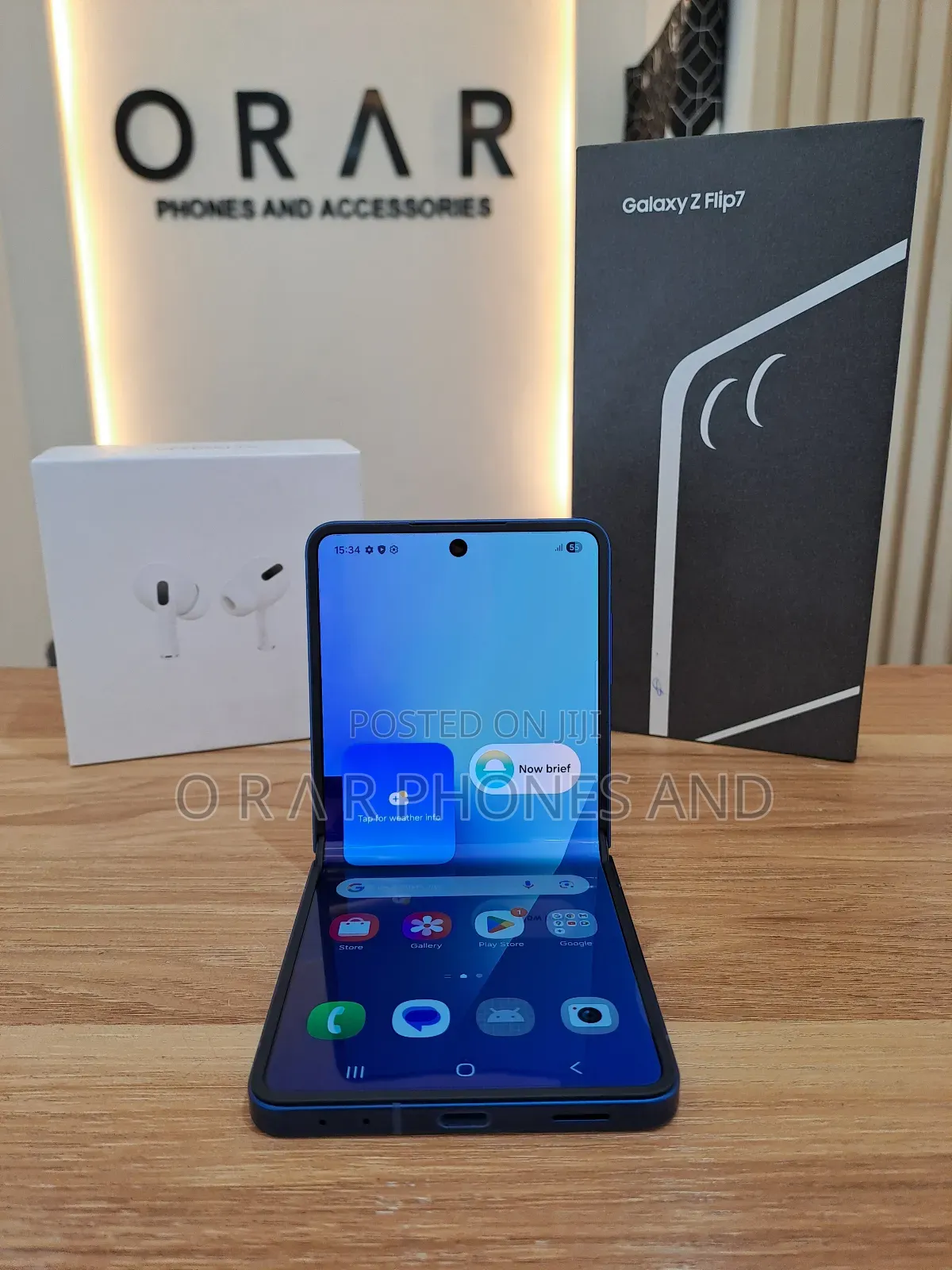 New Samsung Galaxy Z Flip7 256 GB Blue
