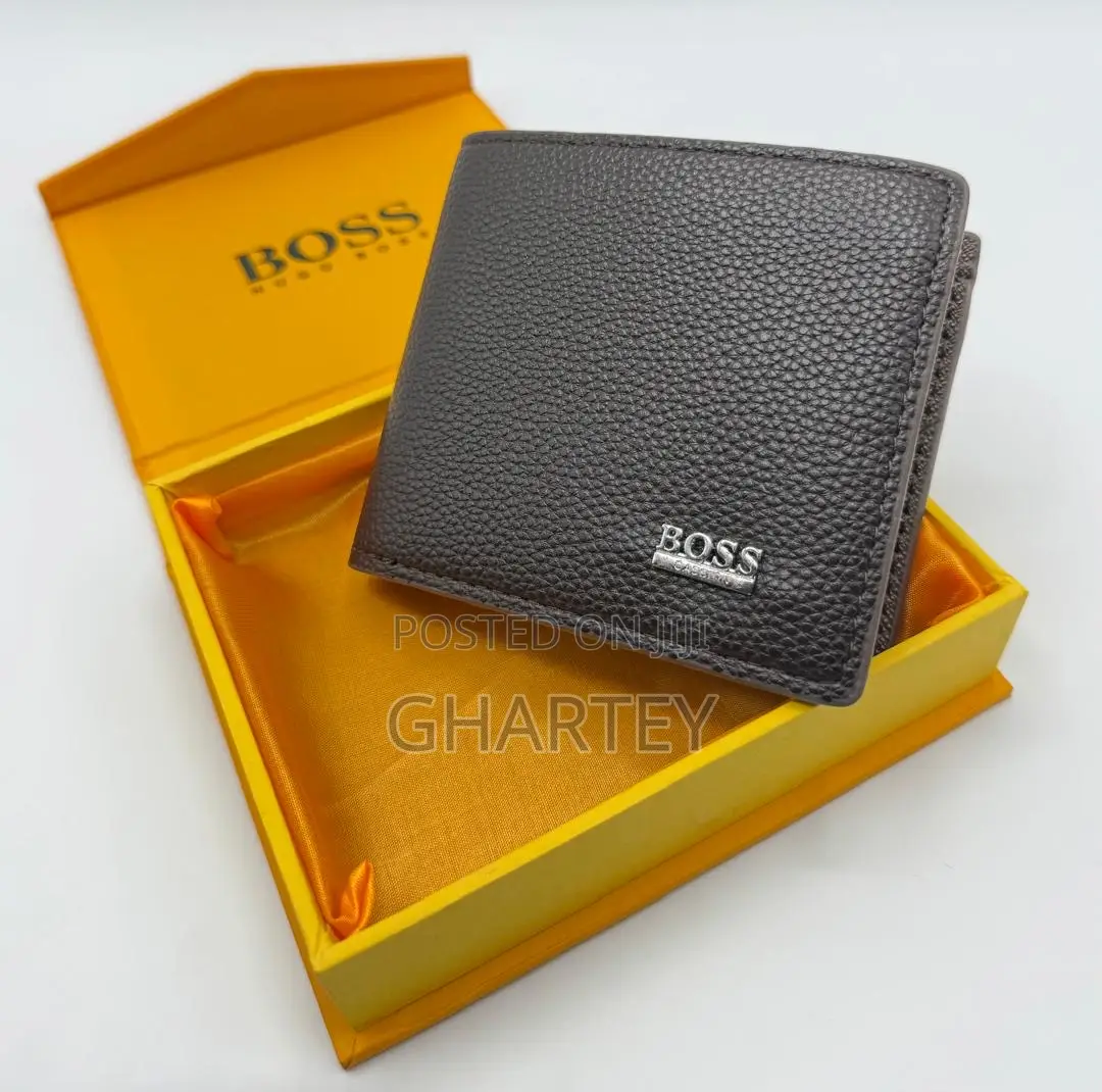 Mont Blanc Boss Branded Men’S Pocket Wallet All in Box
