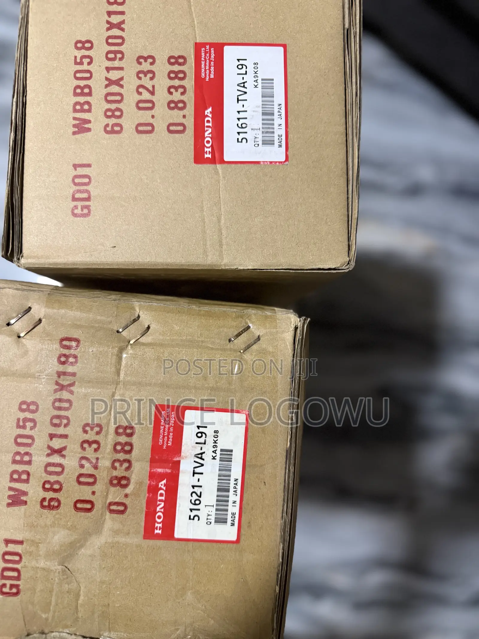 Honda Accord Shock Absorber Oem 2018 to 2023 Touring With Sensor