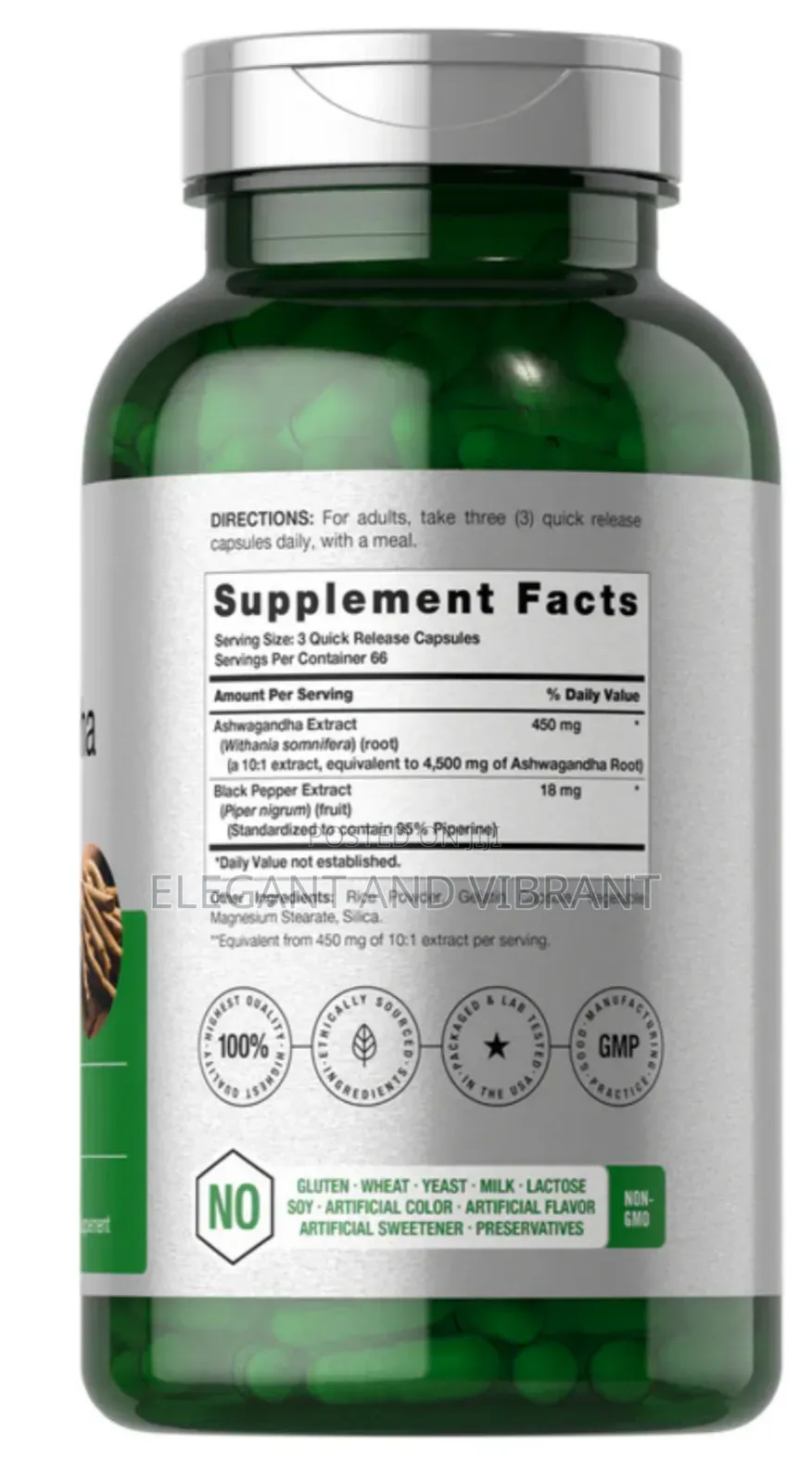 Ashwagandha | 200 Capsules