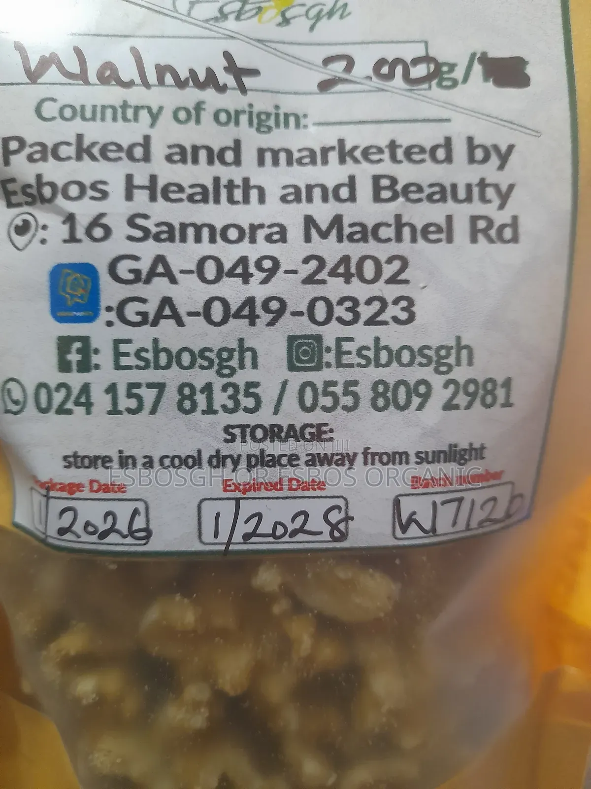 Organic Walnuts