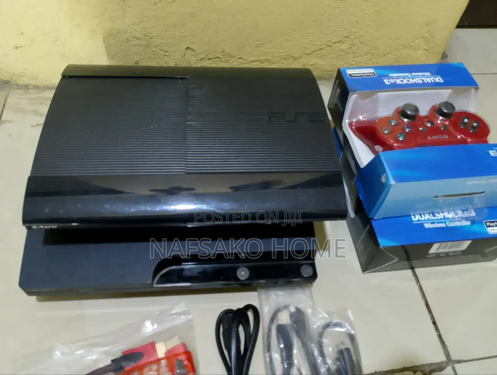 Ps3 Slim Console( 120gb)with 8 Games