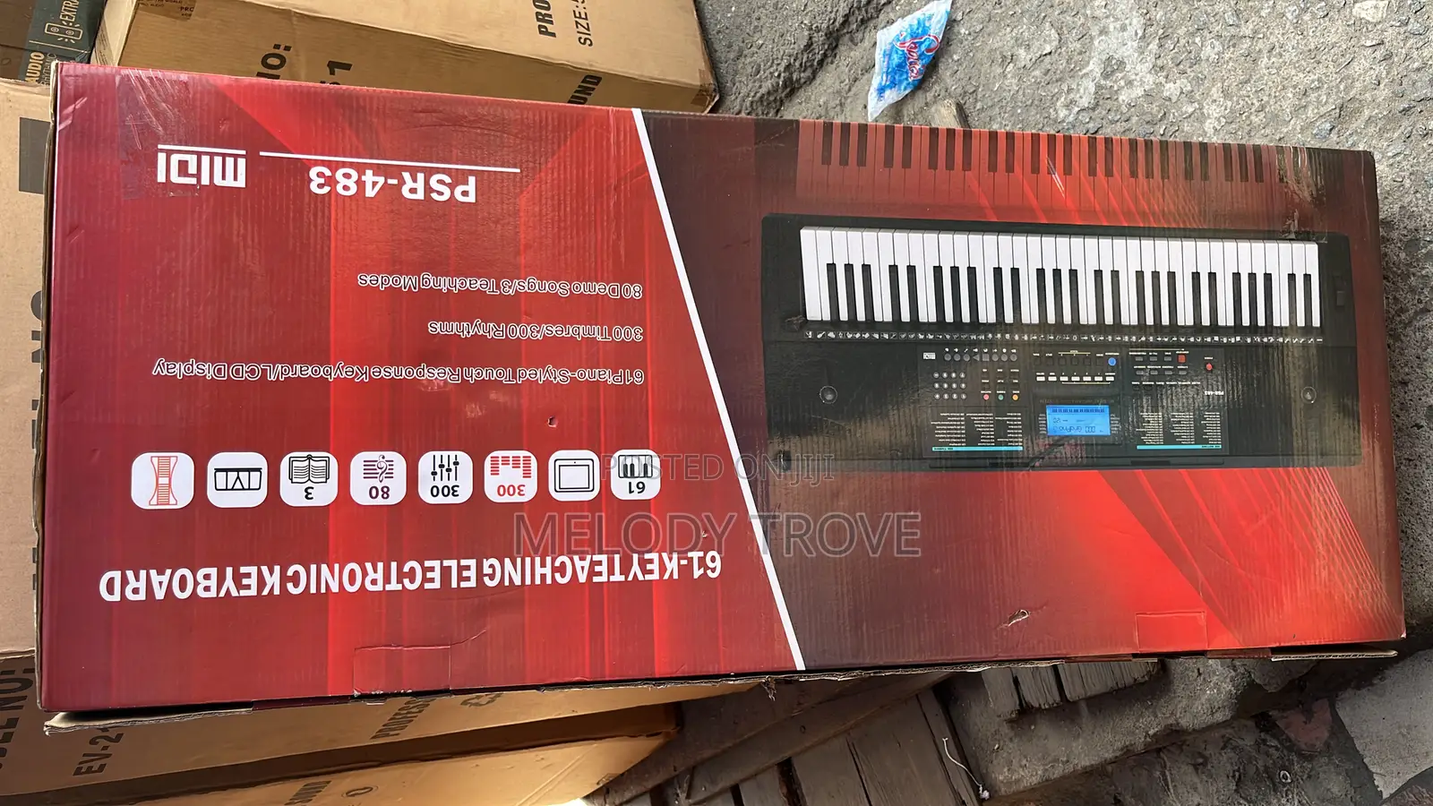 Psr 483 4-octave Beginner Keyboard With Free Bag