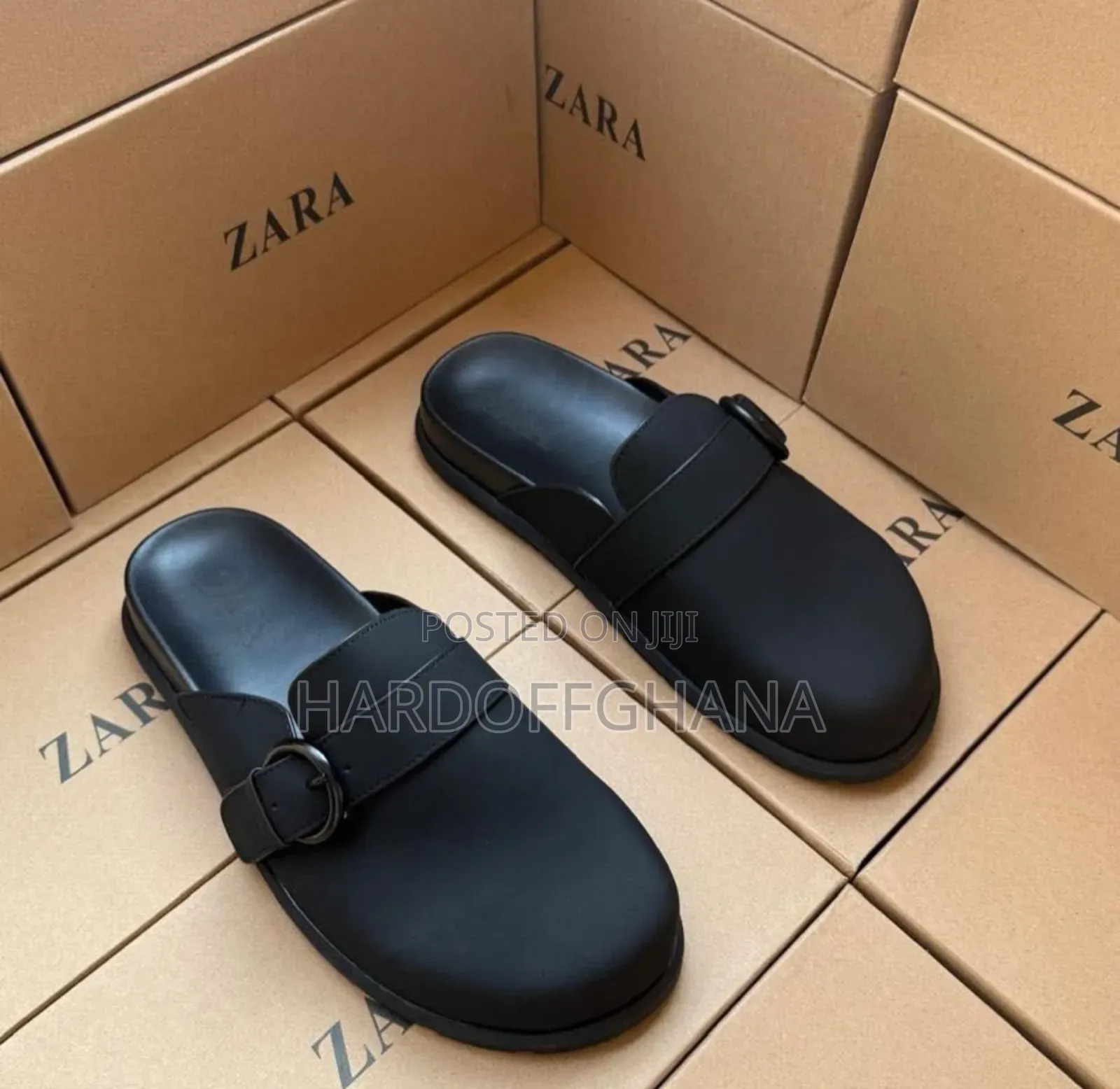 Zara Buckled Clog