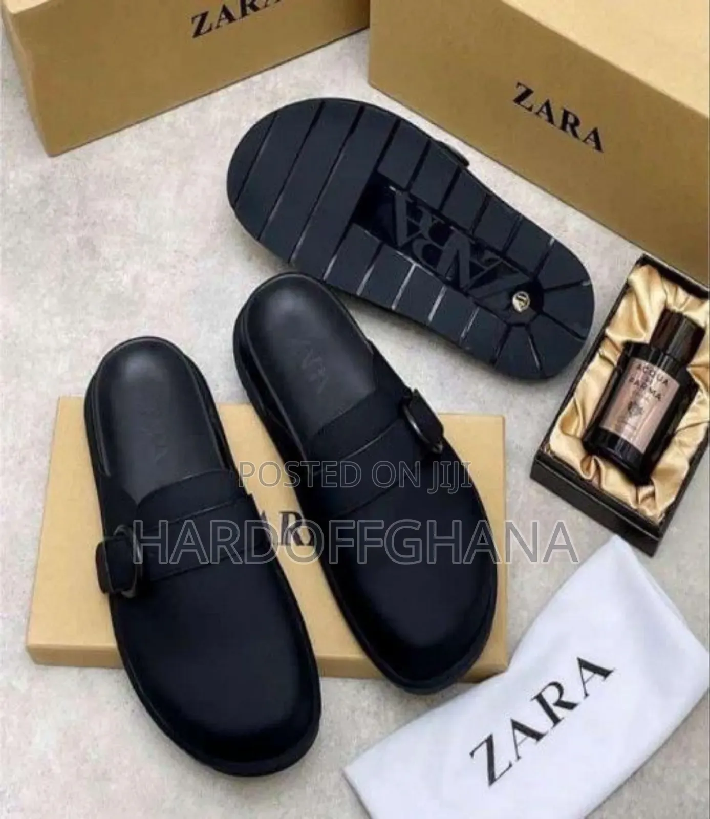 Zara Buckled Clog
