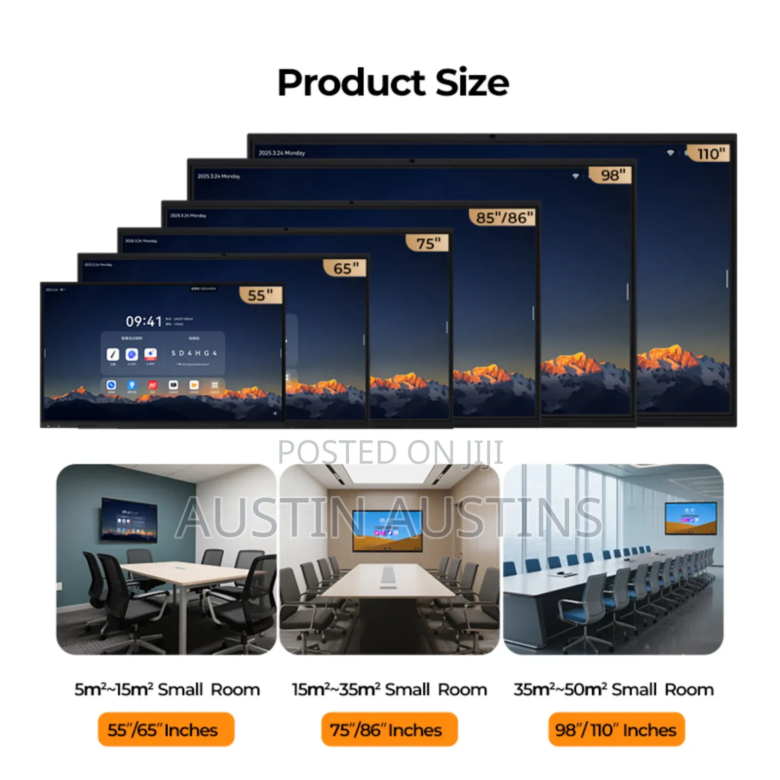 Interactive Display Smart Board Screen Panel